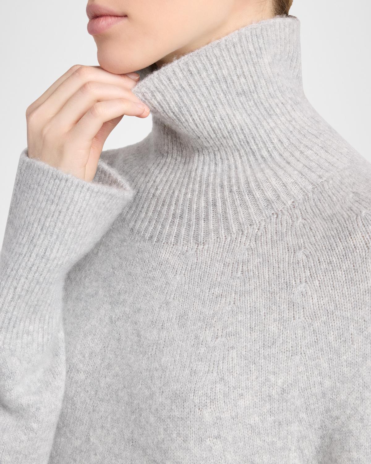 Cashmere Long Turtleneck Sweater - thumbnail 4