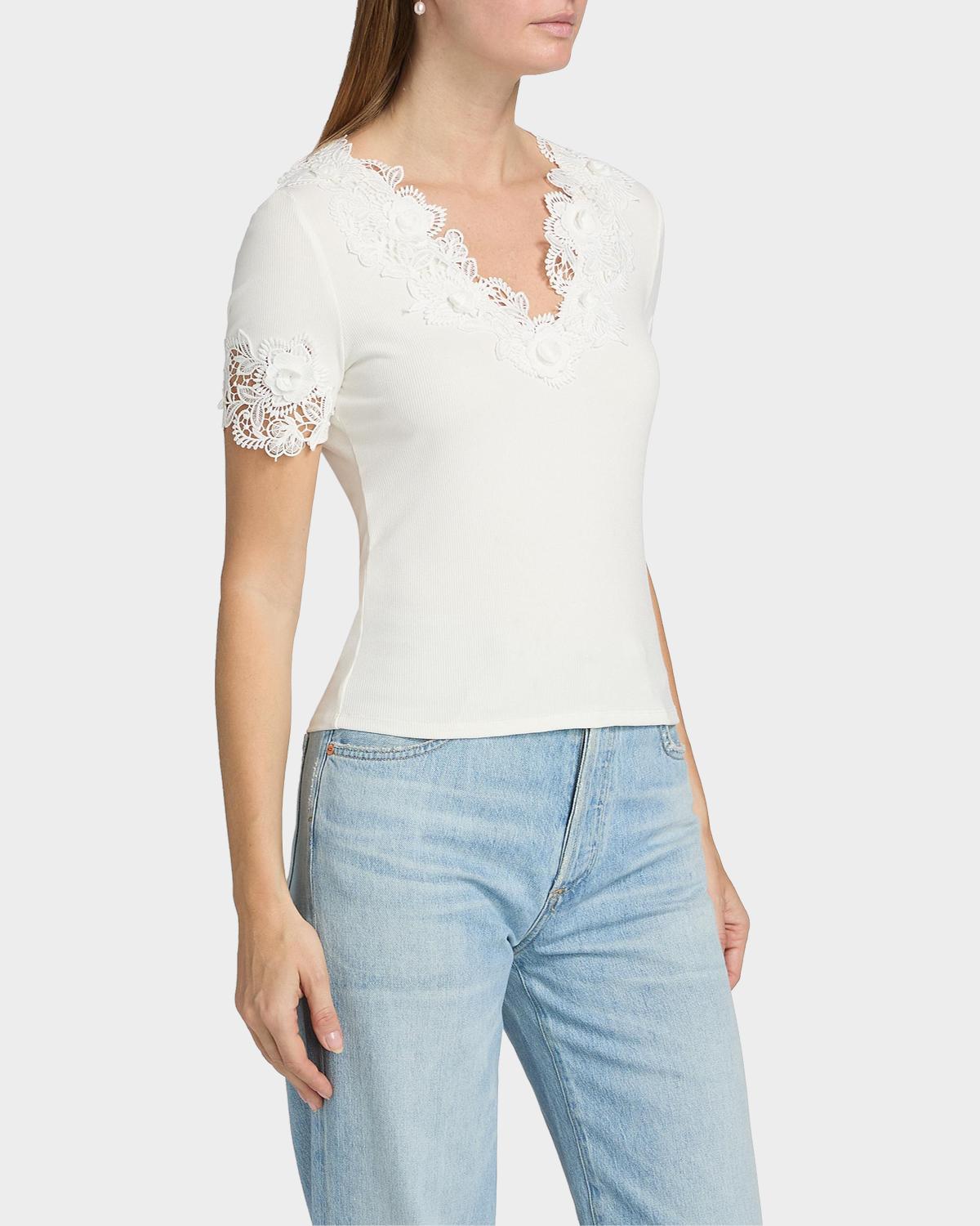 Shiloh 3D Lace Combo Top - thumbnail 6