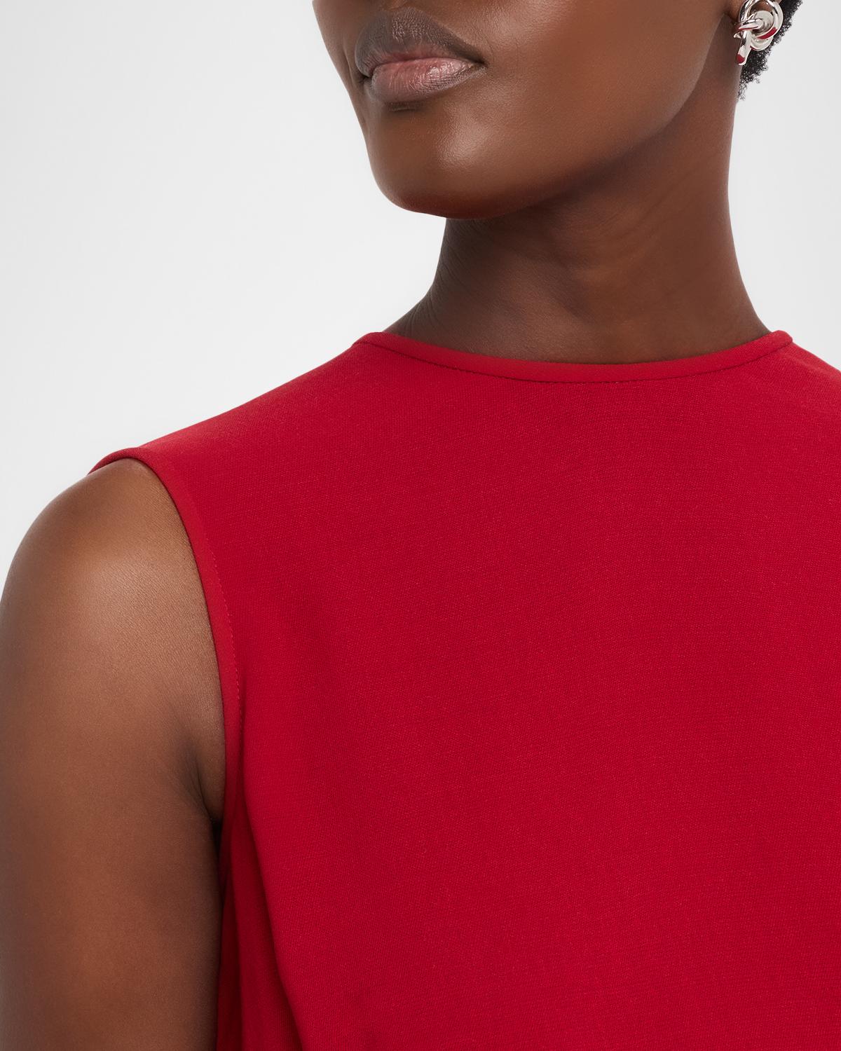 Opera Draped Wool Crepe Blouse - thumbnail 5