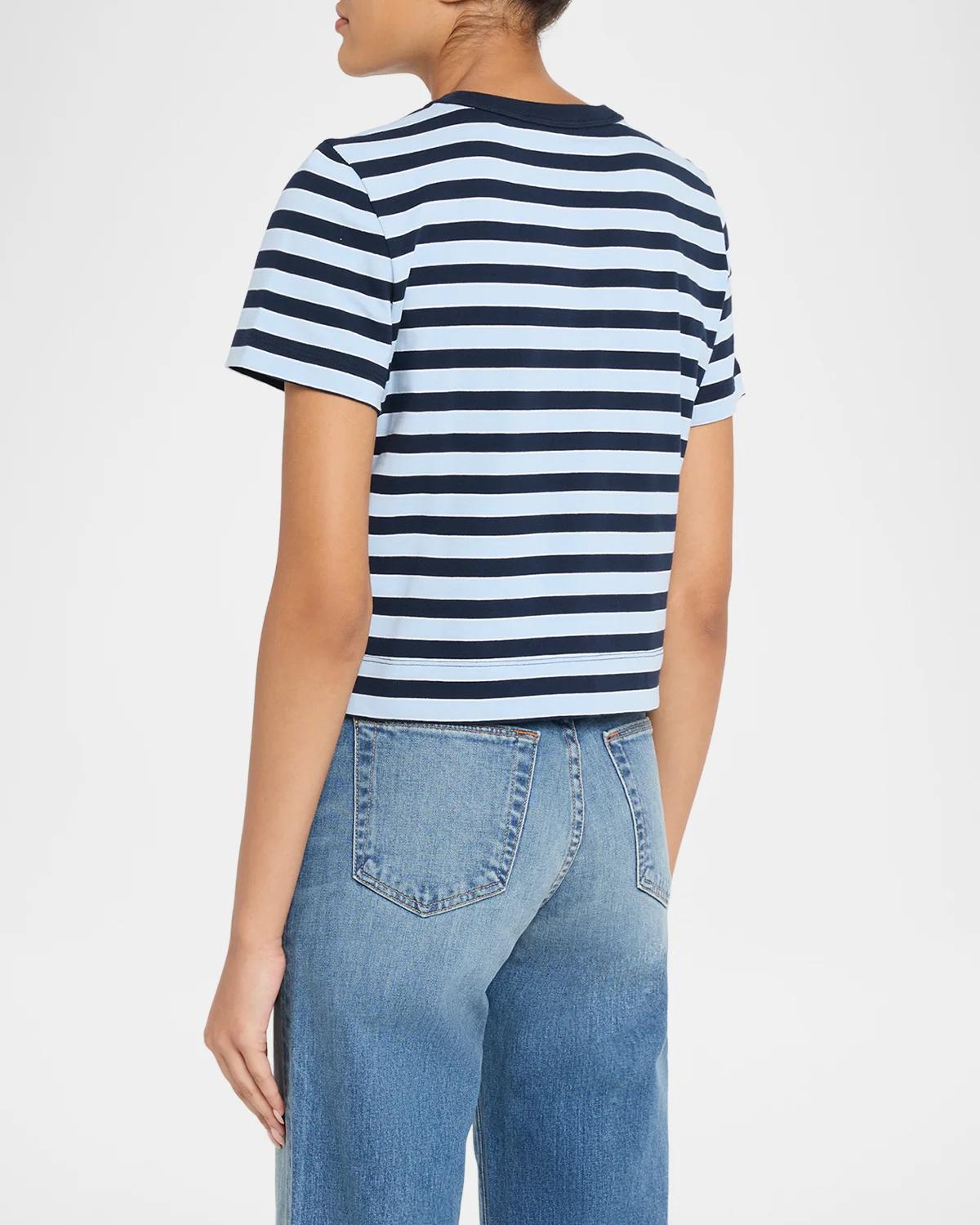 The Boxy Striped Tee - thumbnail 3