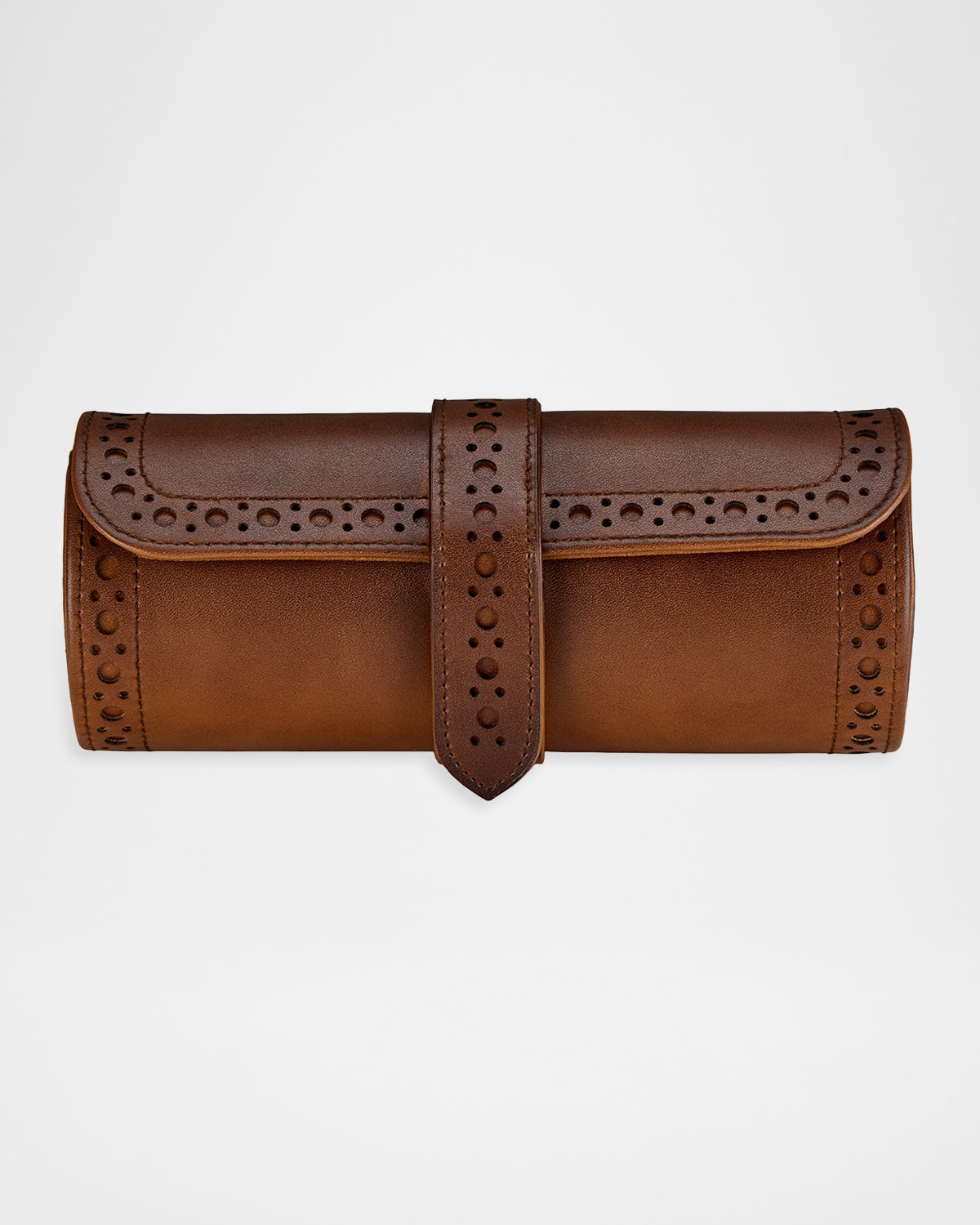 アクセサリー wolf&wolff atelier103 the mad shop WOLF Vegan Leather Brogue Triple Watch Roll | Neiman Marcus