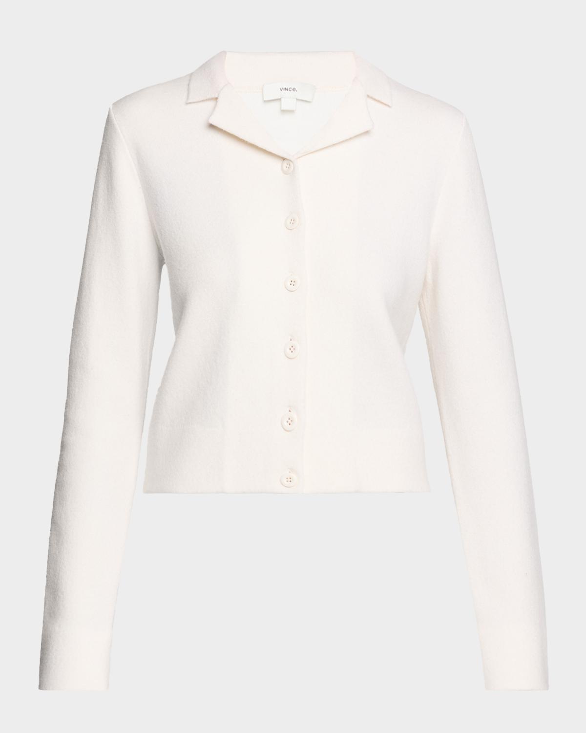 Double-Face Wool Cardigan - thumbnail 6
