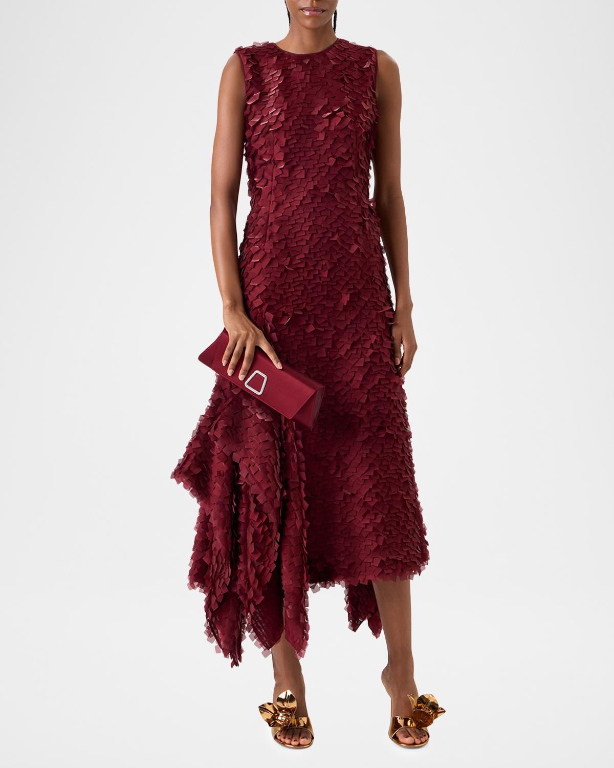 Geometric Layered Midi Dress - thumbnail 4
