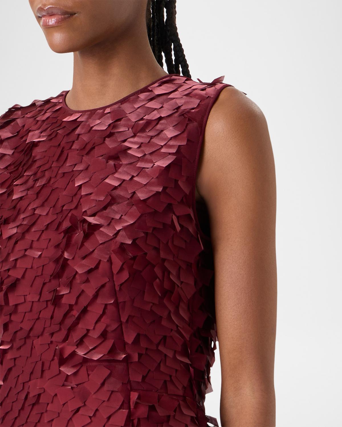 Geometric Layered Midi Dress - thumbnail 6