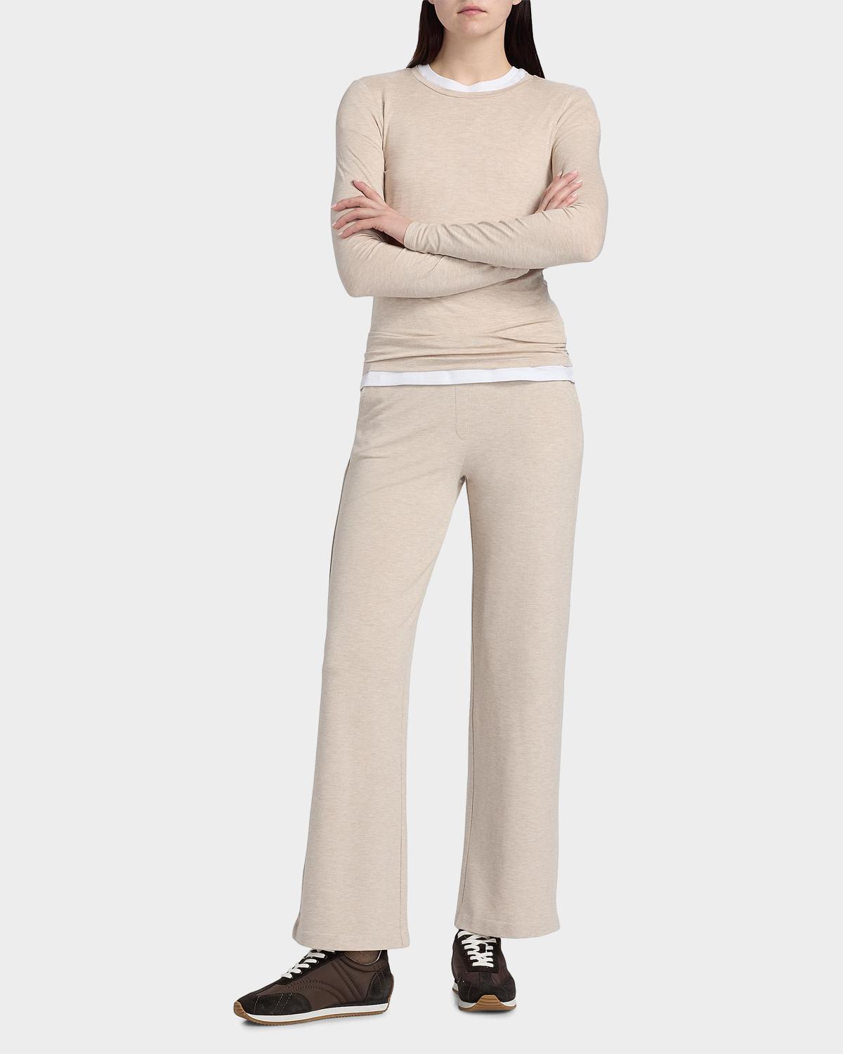 Solid French Terry Pants - thumbnail 2