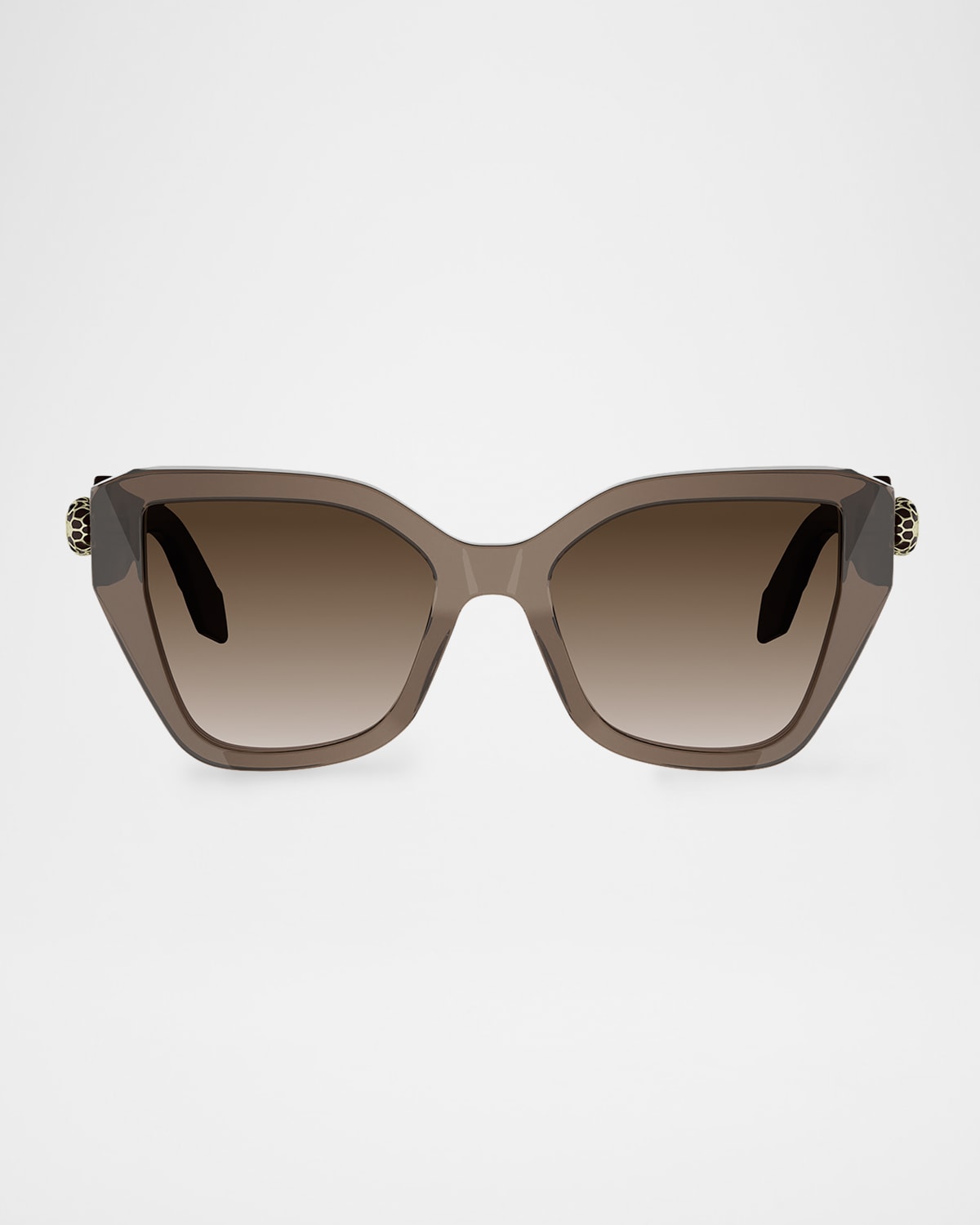 BVLGARI Serpenti 51mm Acetate Butterfly Sunglasses | Neiman Marcus