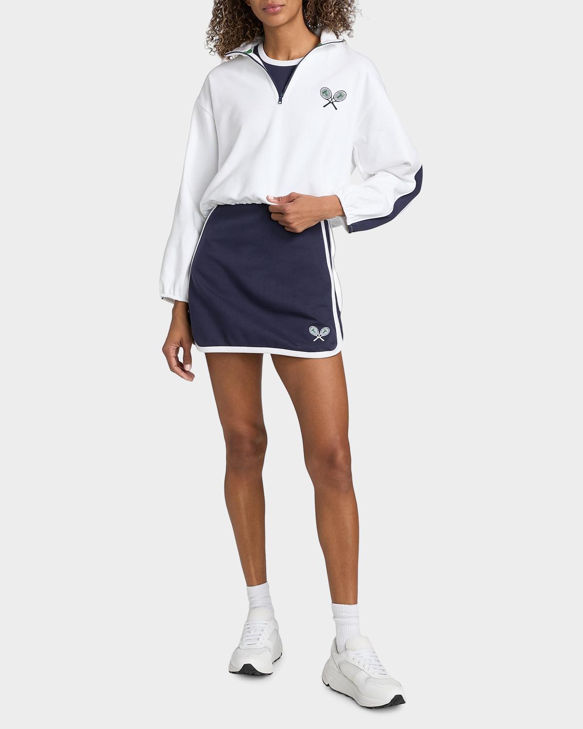 Maria Terry Quarter-Zip Pullover - thumbnail 9