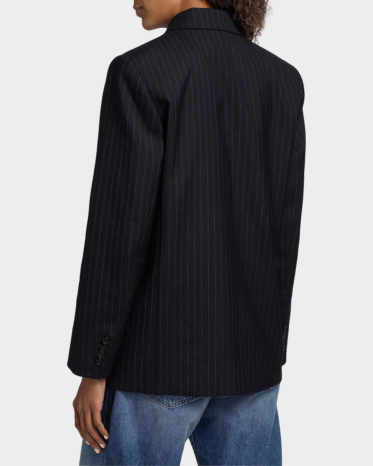 Leston Pinstriped Stretch-Wool Blazer - thumbnail 3