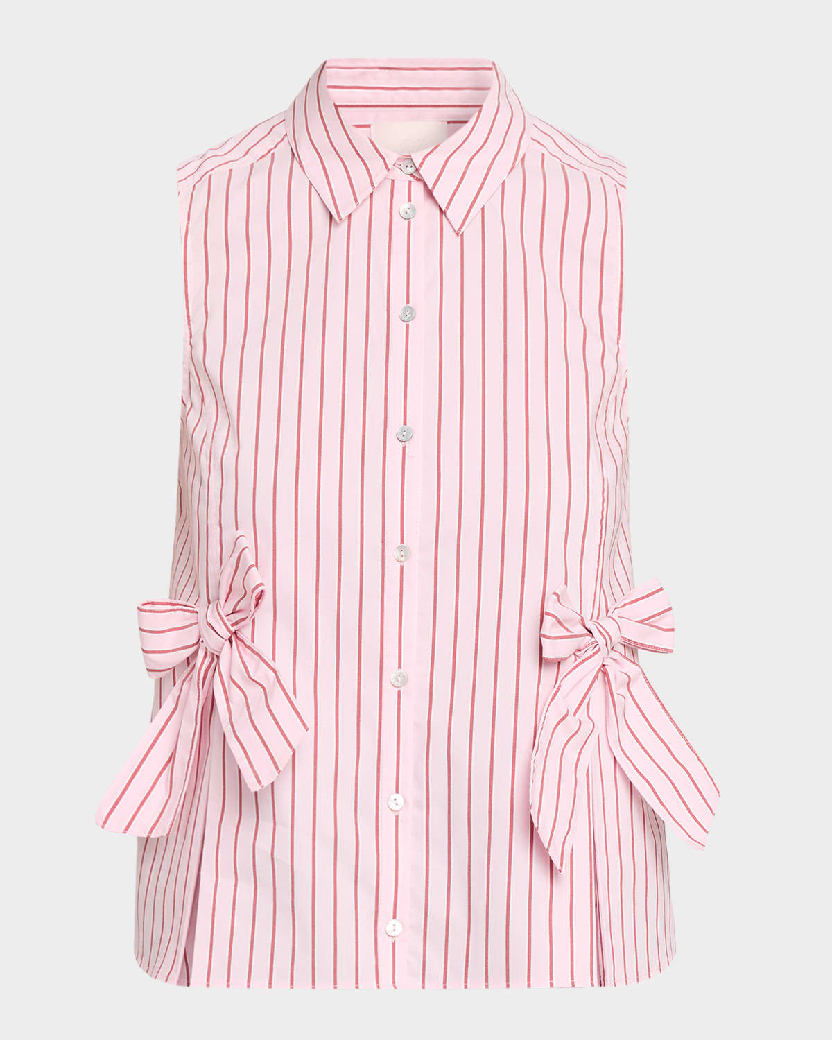 Cinq a Sept Jill Rose Stripe Top | Neiman Marcus