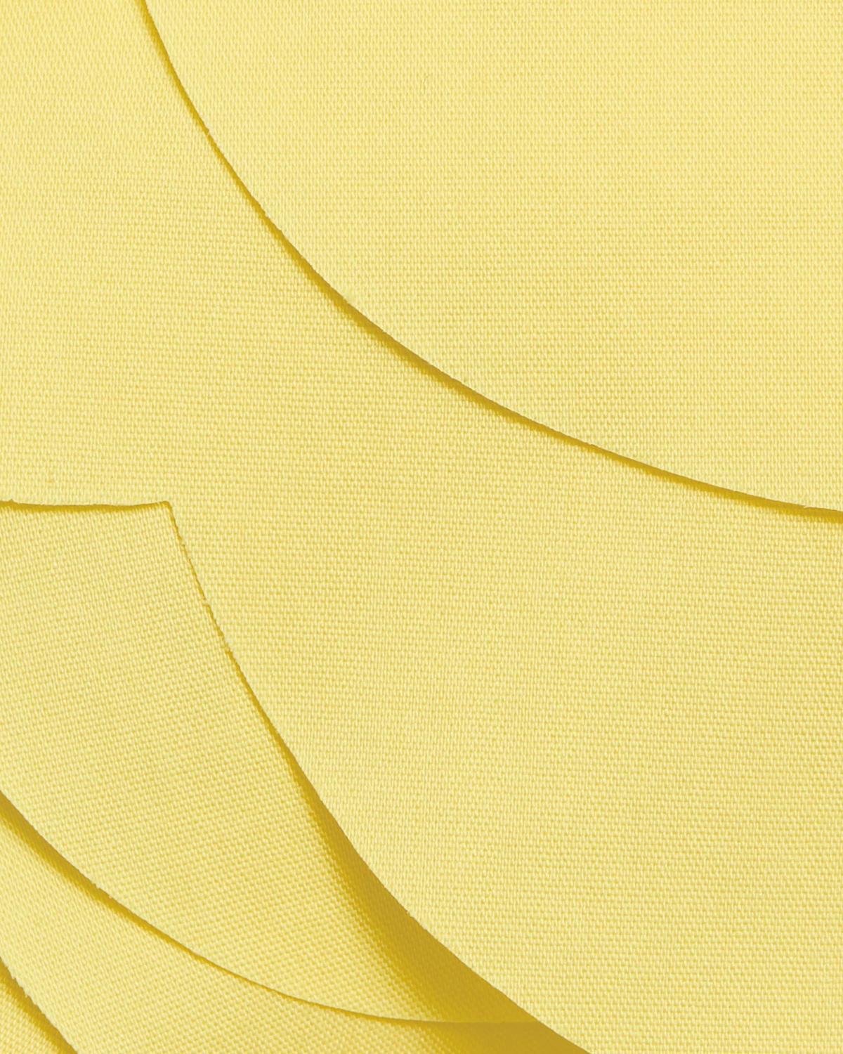 Everly Petal Appliqué Cotton-Blend Crop Top - thumbnail 5