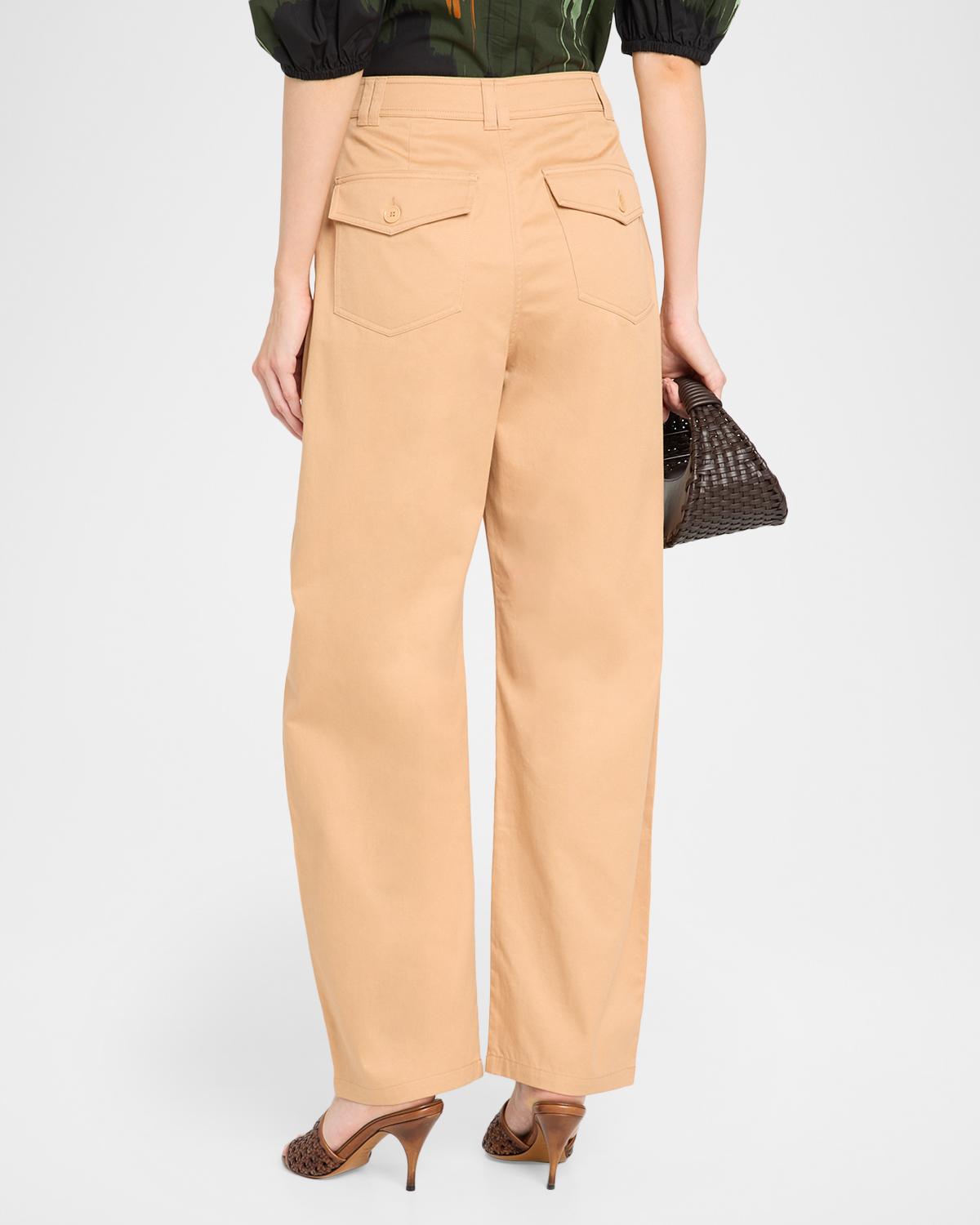 Laure Barrel-Leg Pants - thumbnail 3