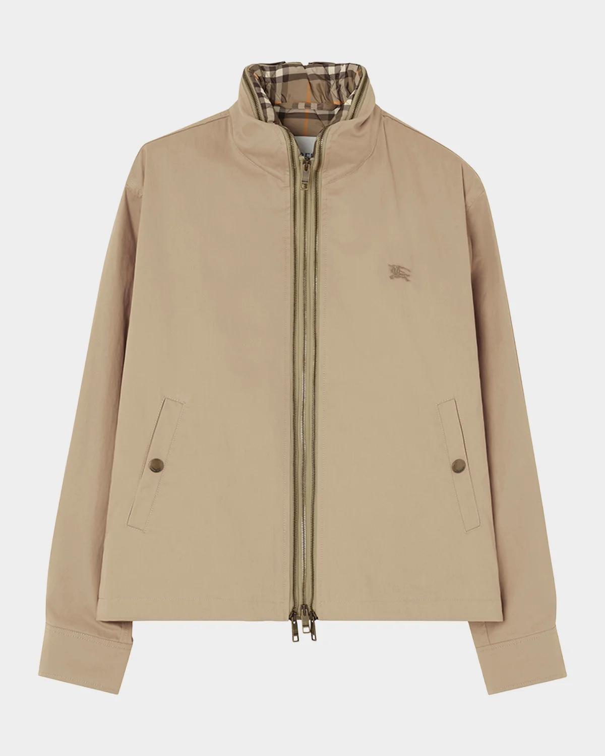 Burberry Men's Cotton Twill Jacket with Gilet | Neiman Marcus