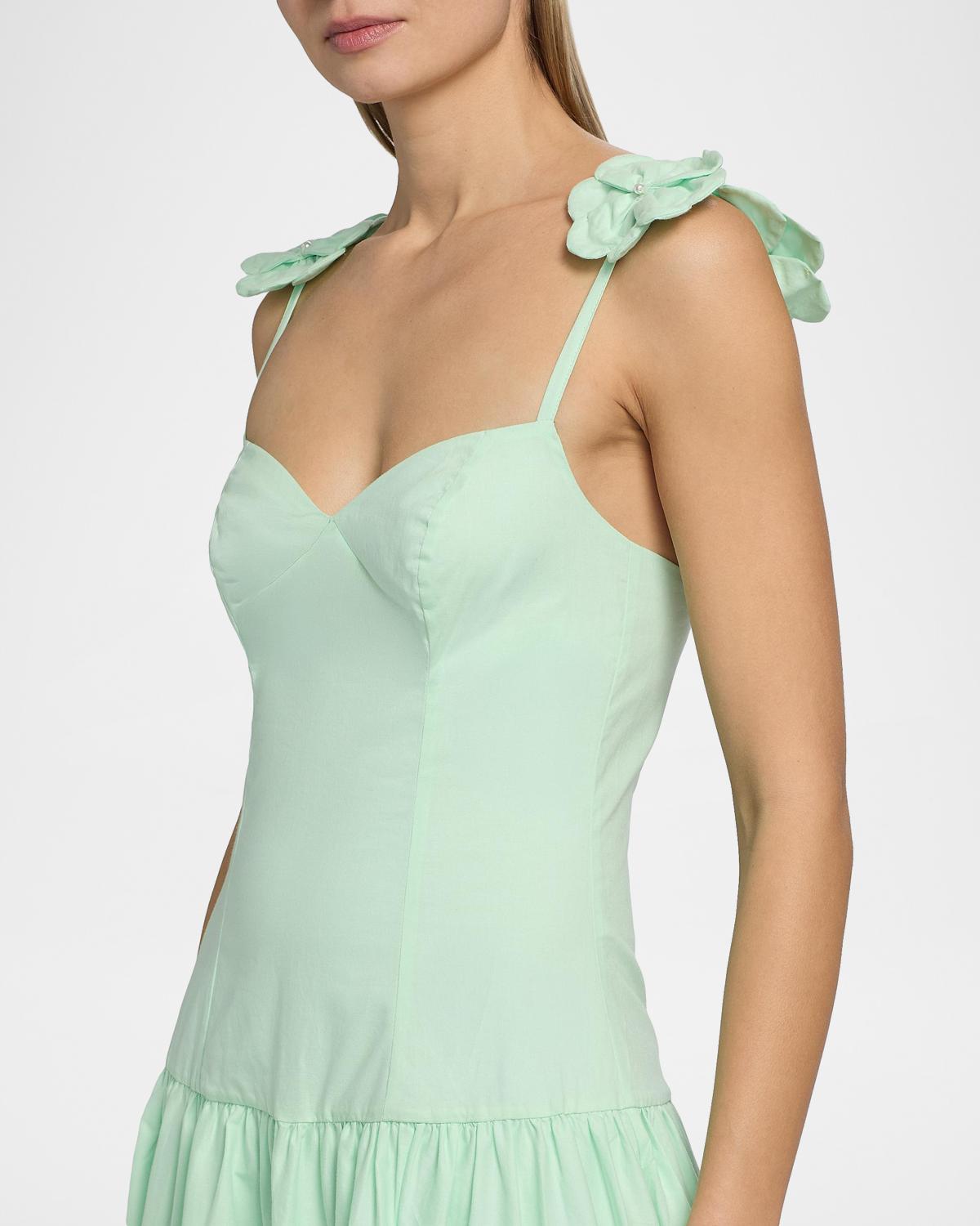 Audrey Cotton Flower Maxi Dress - thumbnail 7