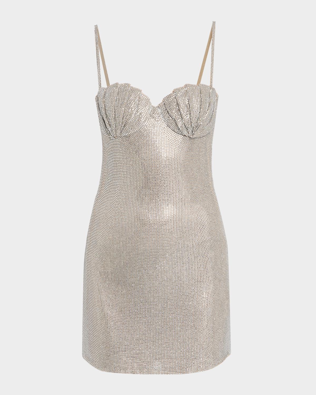 Act II: The Fall Of Icarus Crystal Hotfix Mini Dress