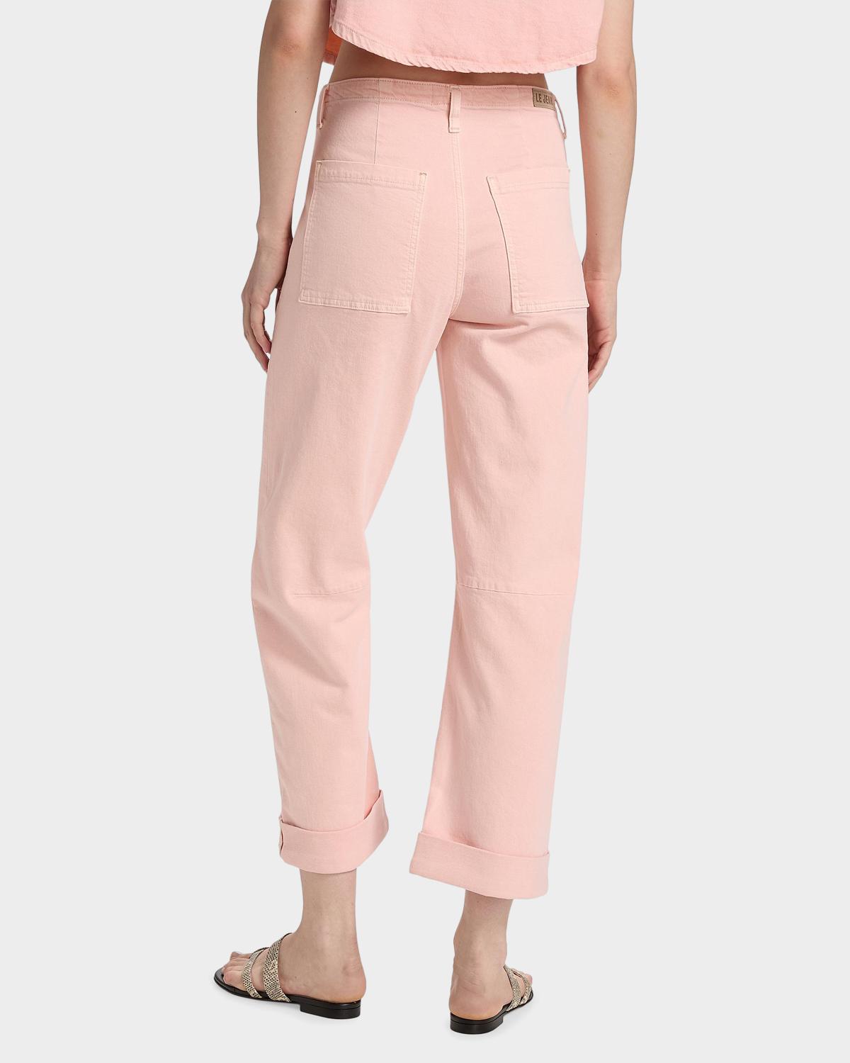 Utility Soft Barrel Crop Jeans - thumbnail 3