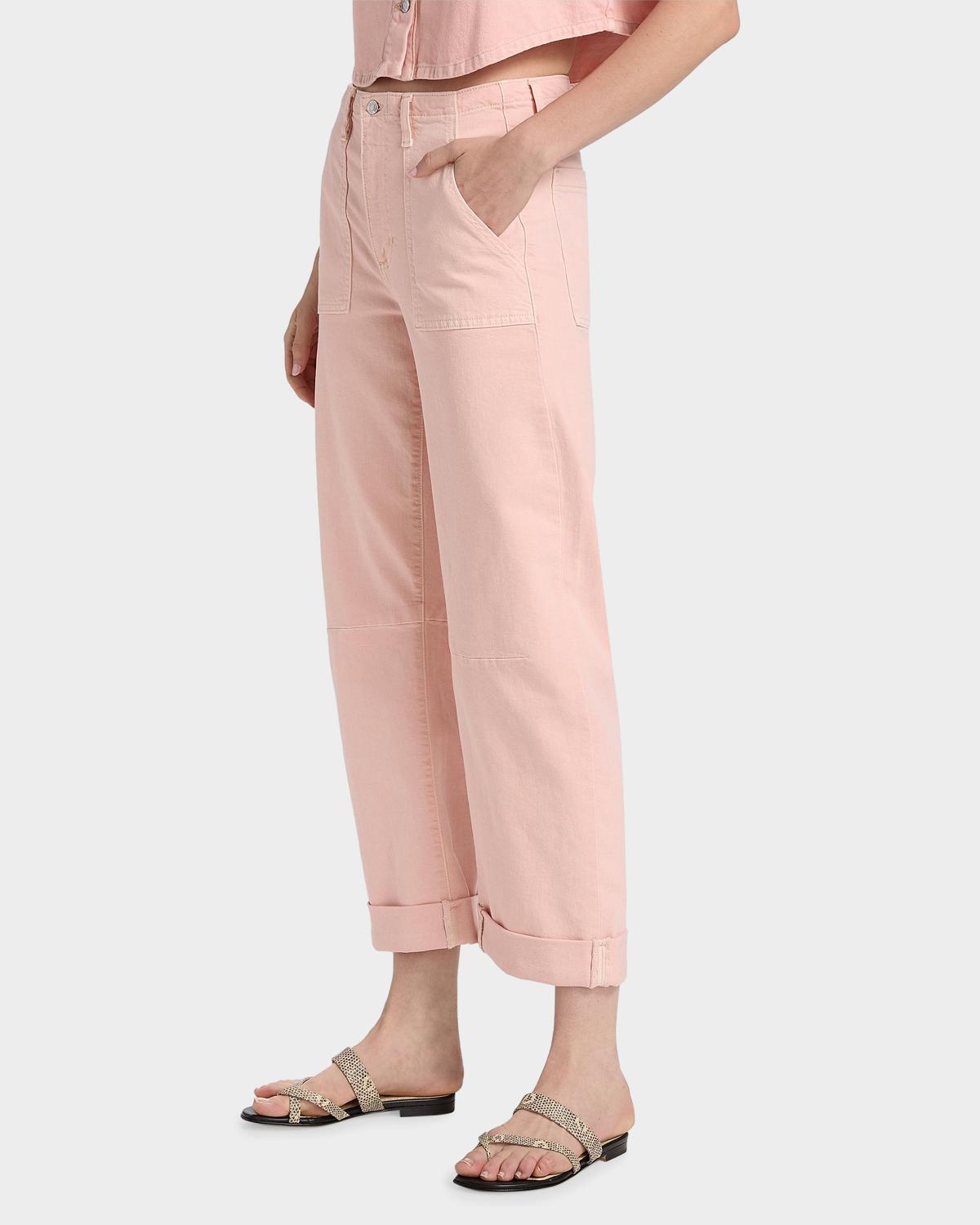 Utility Soft Barrel Crop Jeans - thumbnail 5
