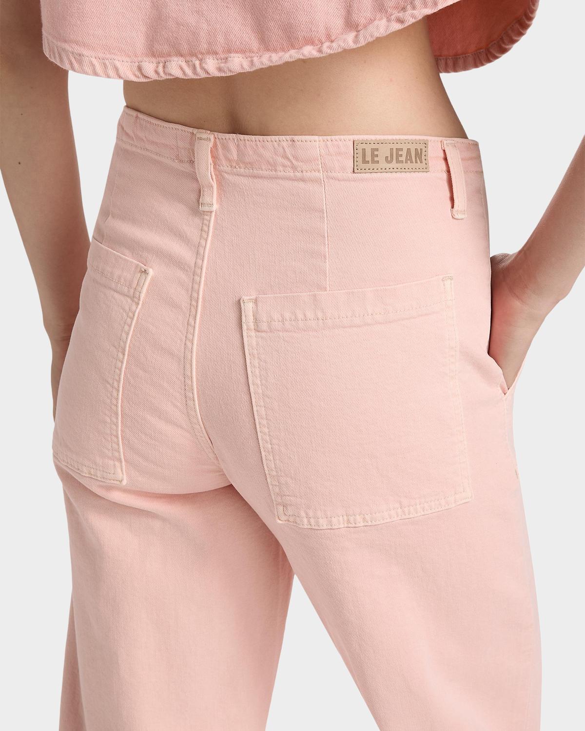 Utility Soft Barrel Crop Jeans - thumbnail 6