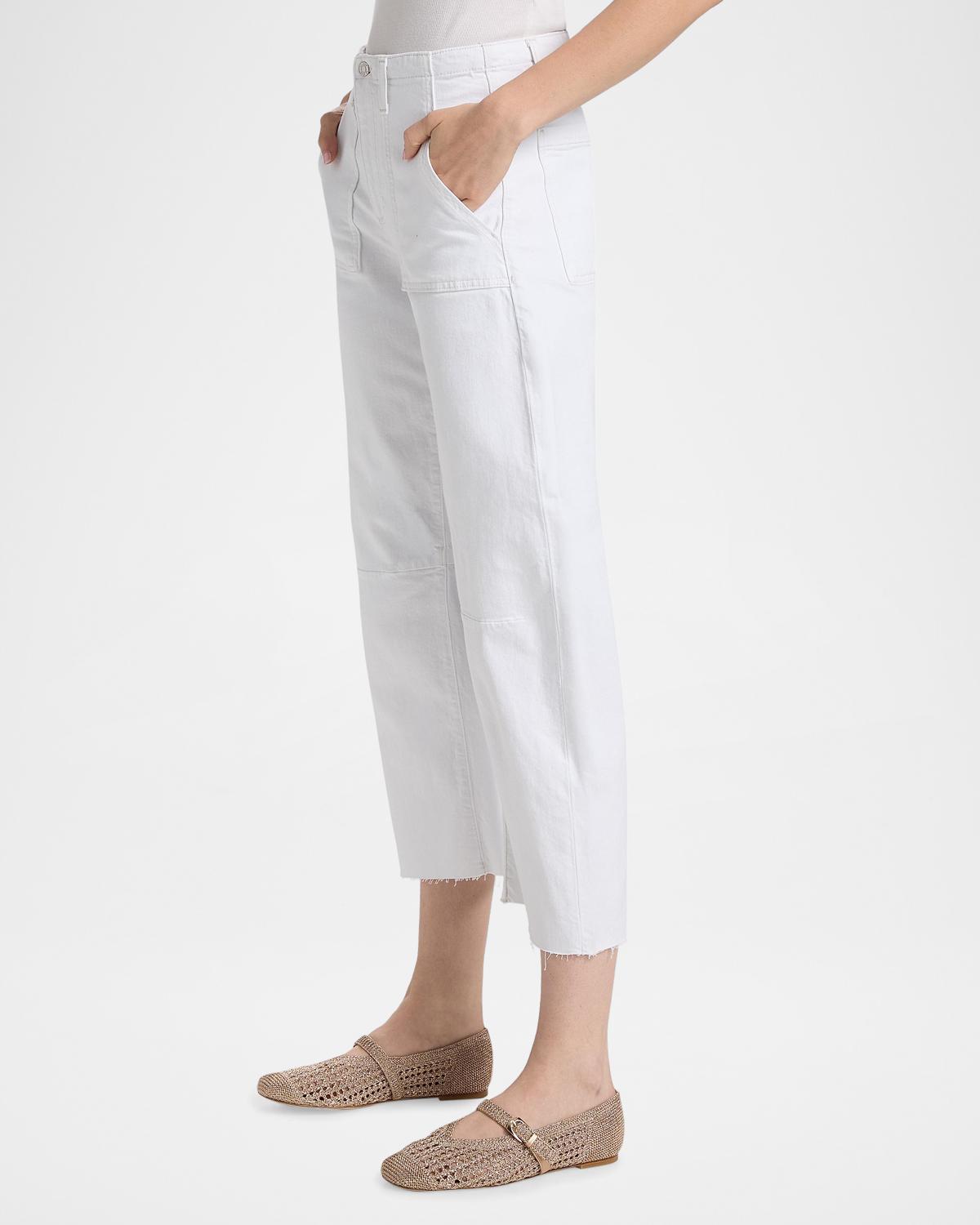 Utility Soft Barrel Crop Jeans - thumbnail 5