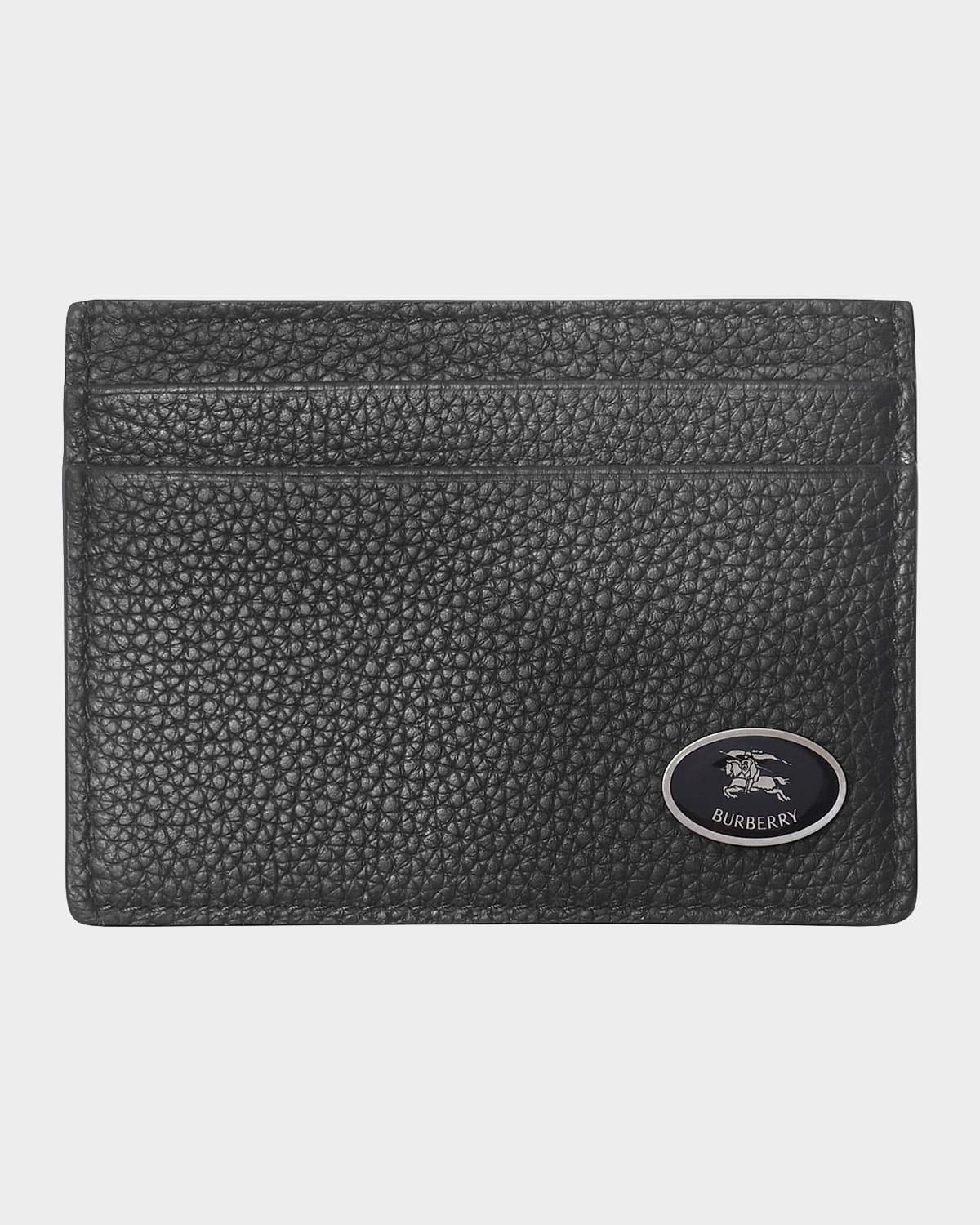 Burberry Cotswolds Leather Card Case | Neiman Marcus