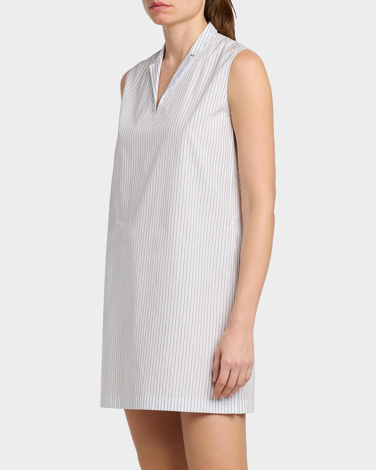 Pinstriped Cotton Poplin Minidress - thumbnail 5