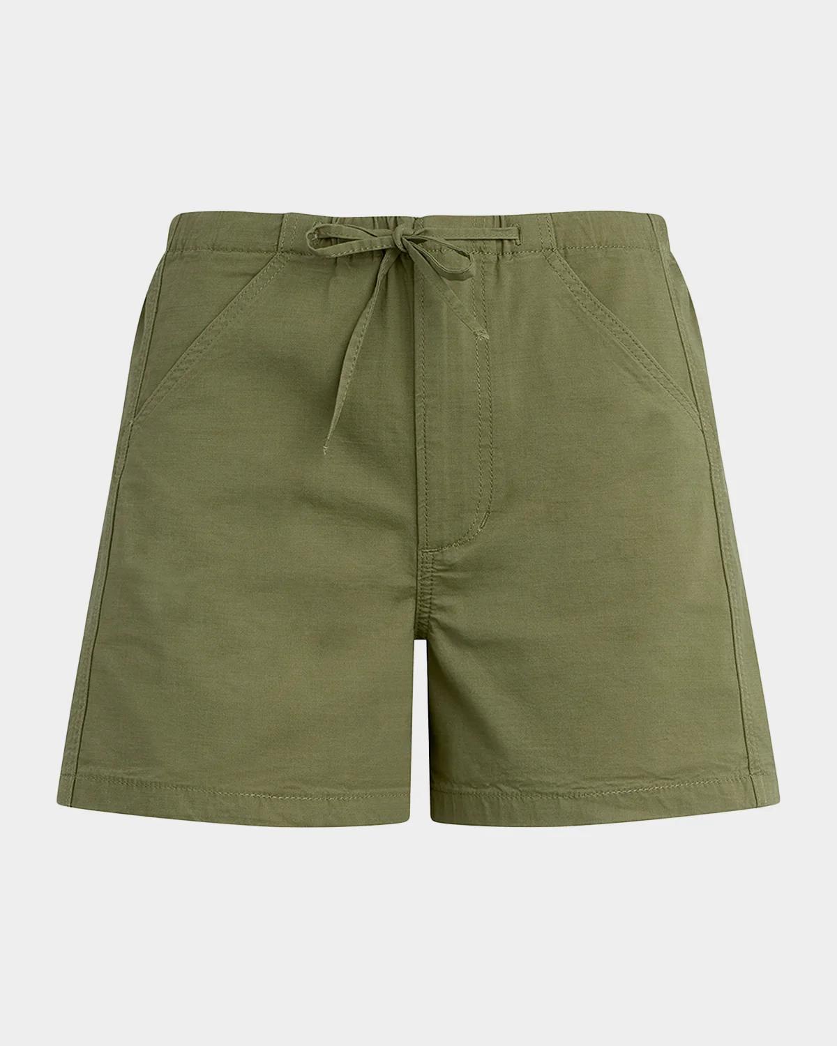 Bowie Cotton-Blend Shorts
