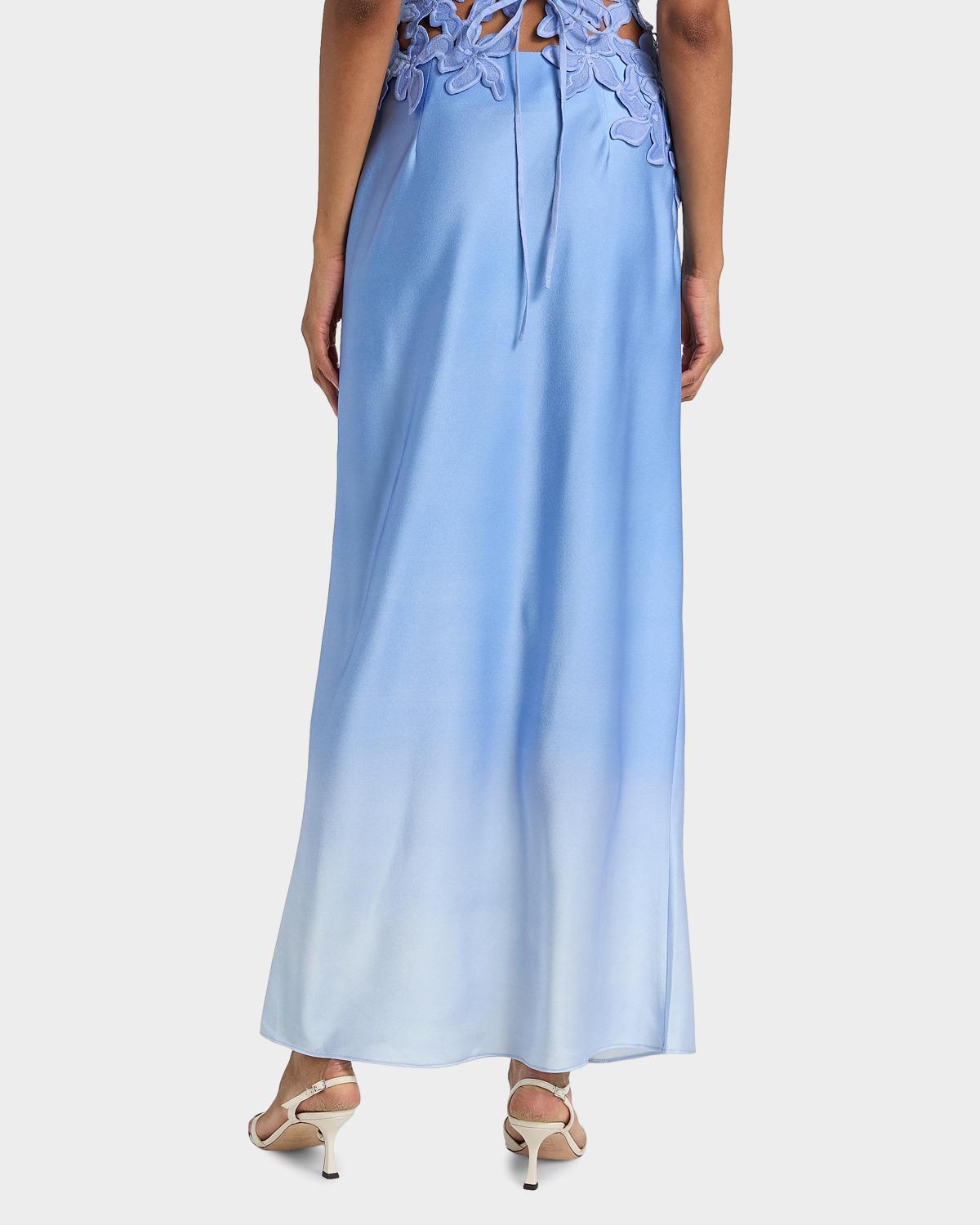 Sian Ombré Satin Maxi Skirt - thumbnail 3