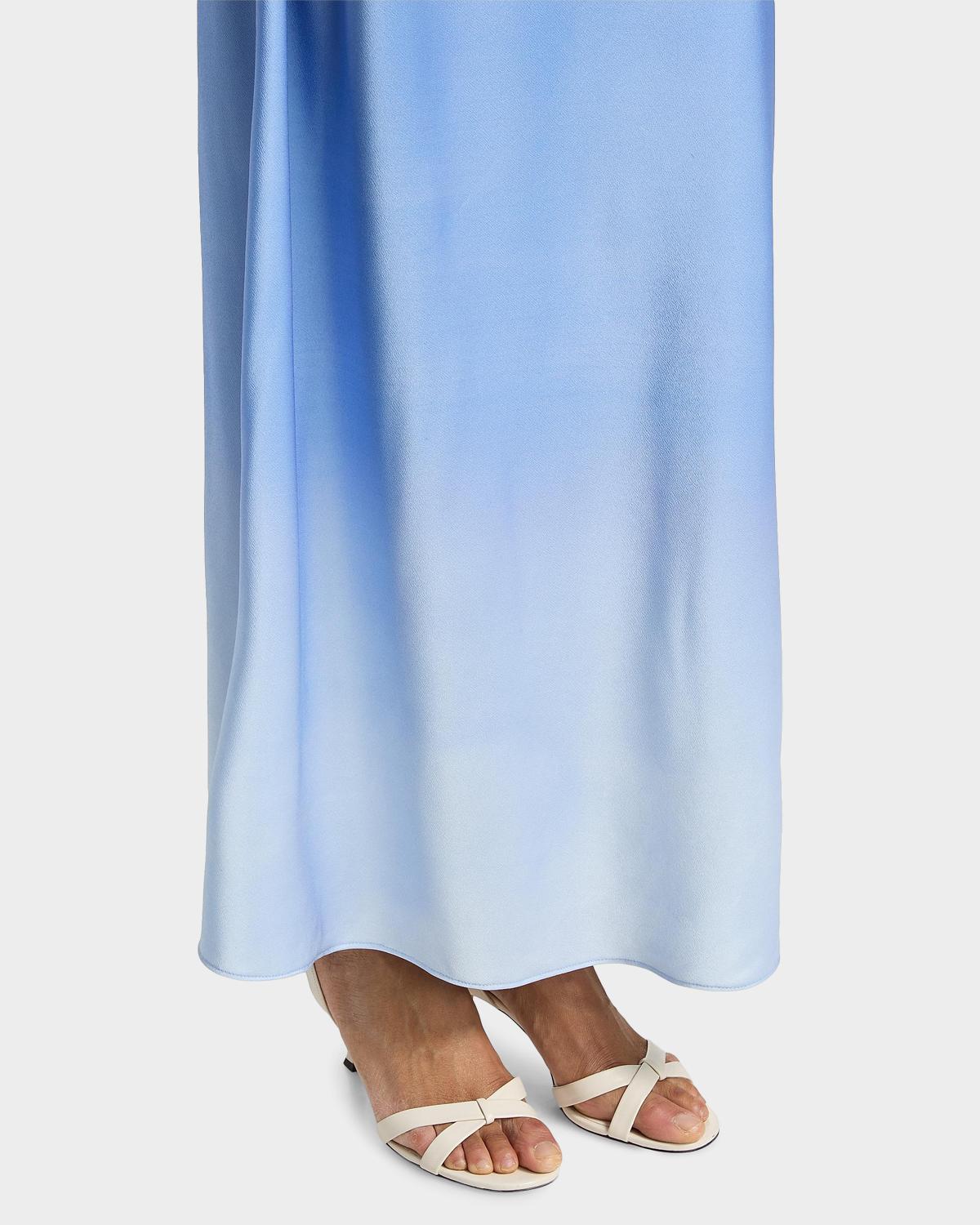 Sian Ombré Satin Maxi Skirt - thumbnail 6