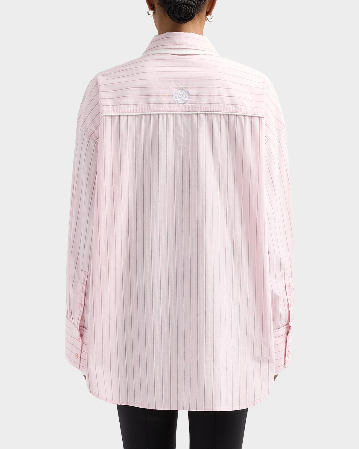 Higher Than Heaven Astra Striped Cotton Shirt - thumbnail 3