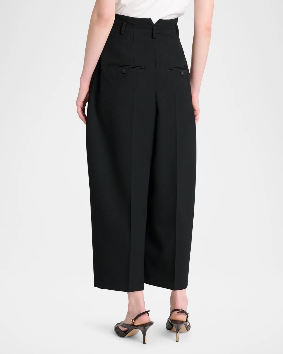 Le Pantalon Miami Wool Wide-Leg Pants - thumbnail 3