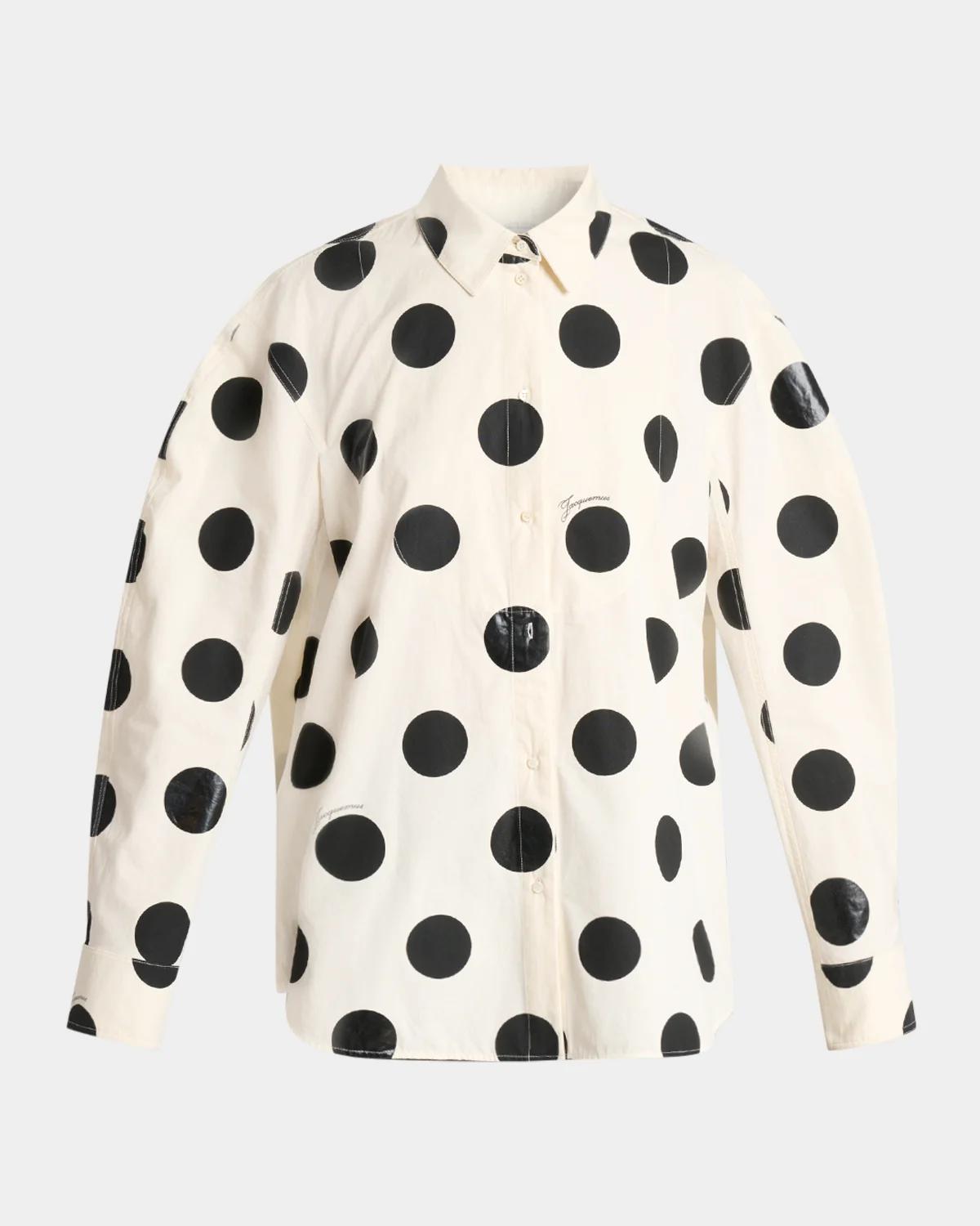 Citta Polka Dot Cotton Shirt