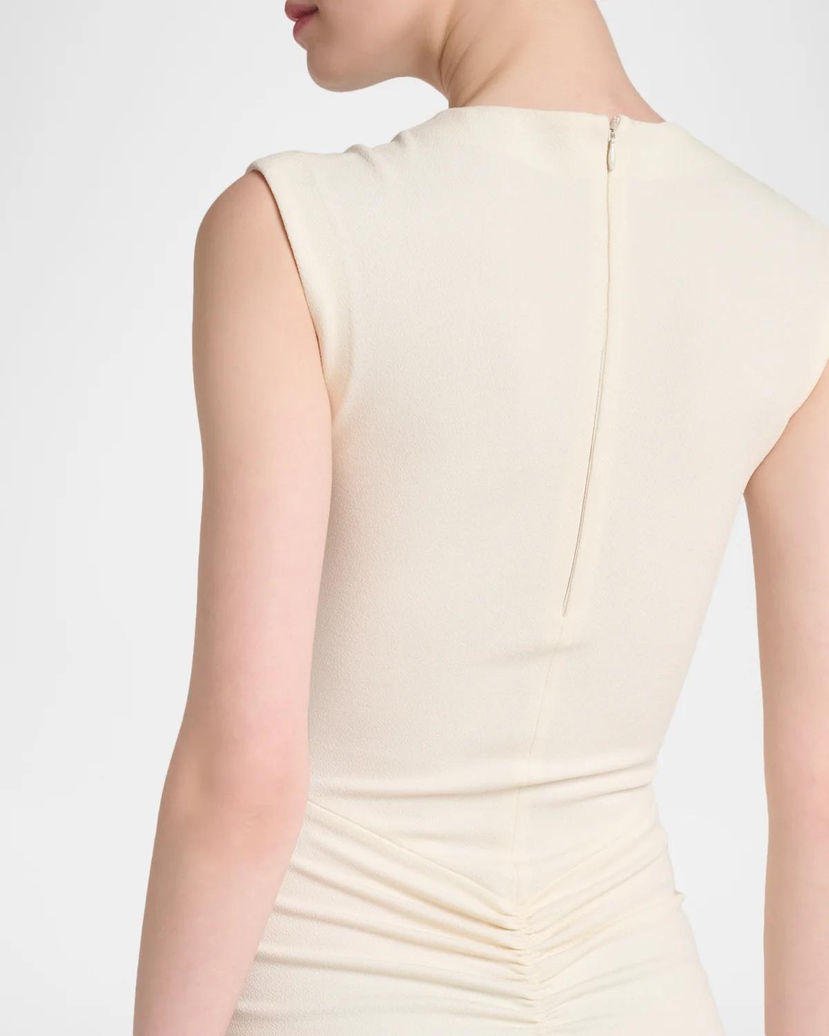 La Robe Alba Ruched-Back Body-Con Midi Dress - thumbnail 5