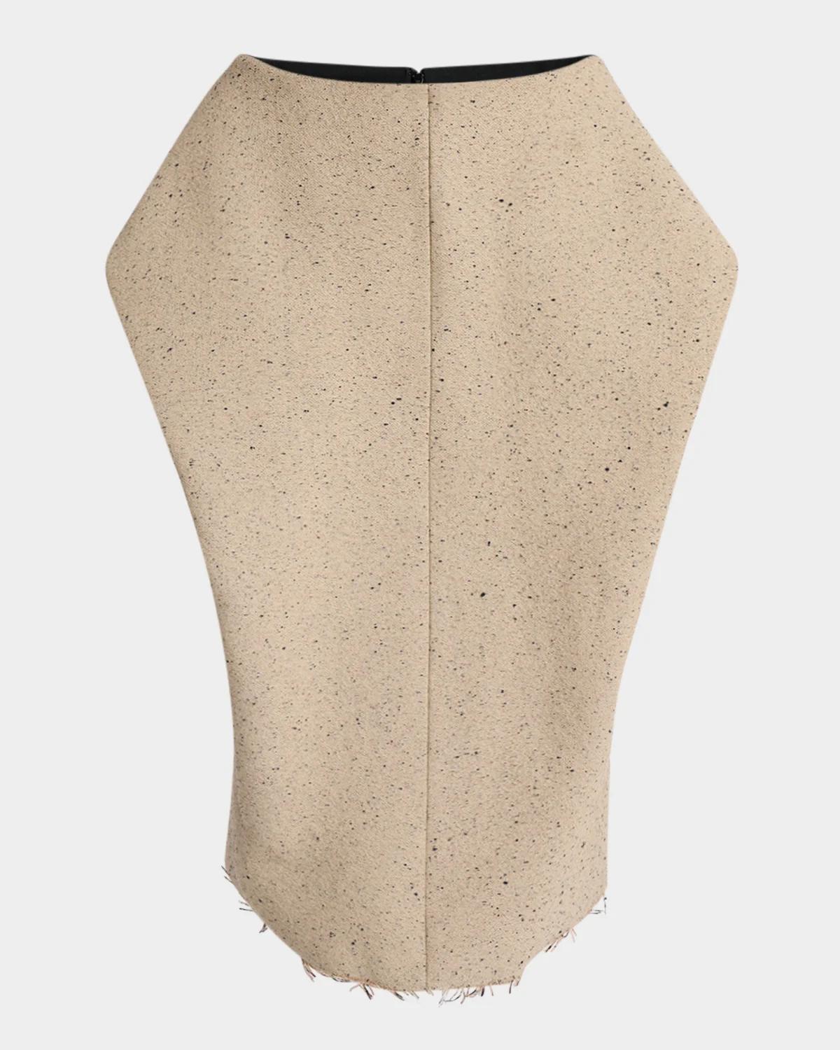 Paloma Cotton-Wool Midi Skirt