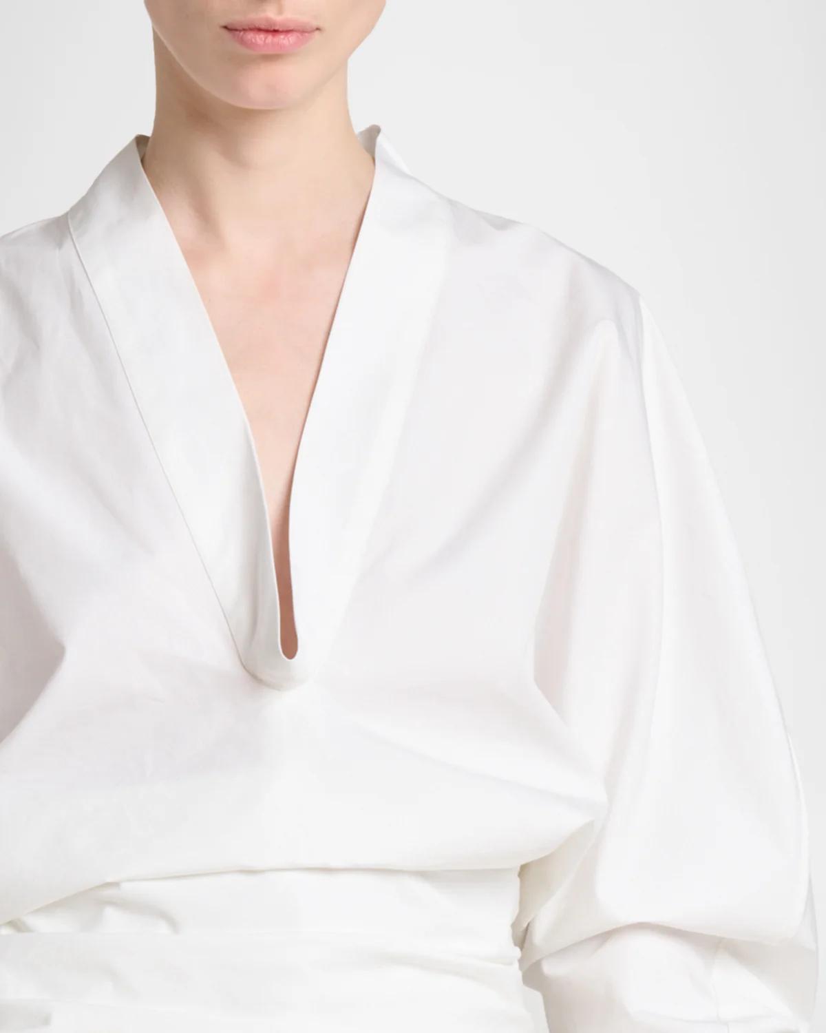 La Blouse Colombe Cotton Blouse - thumbnail 5
