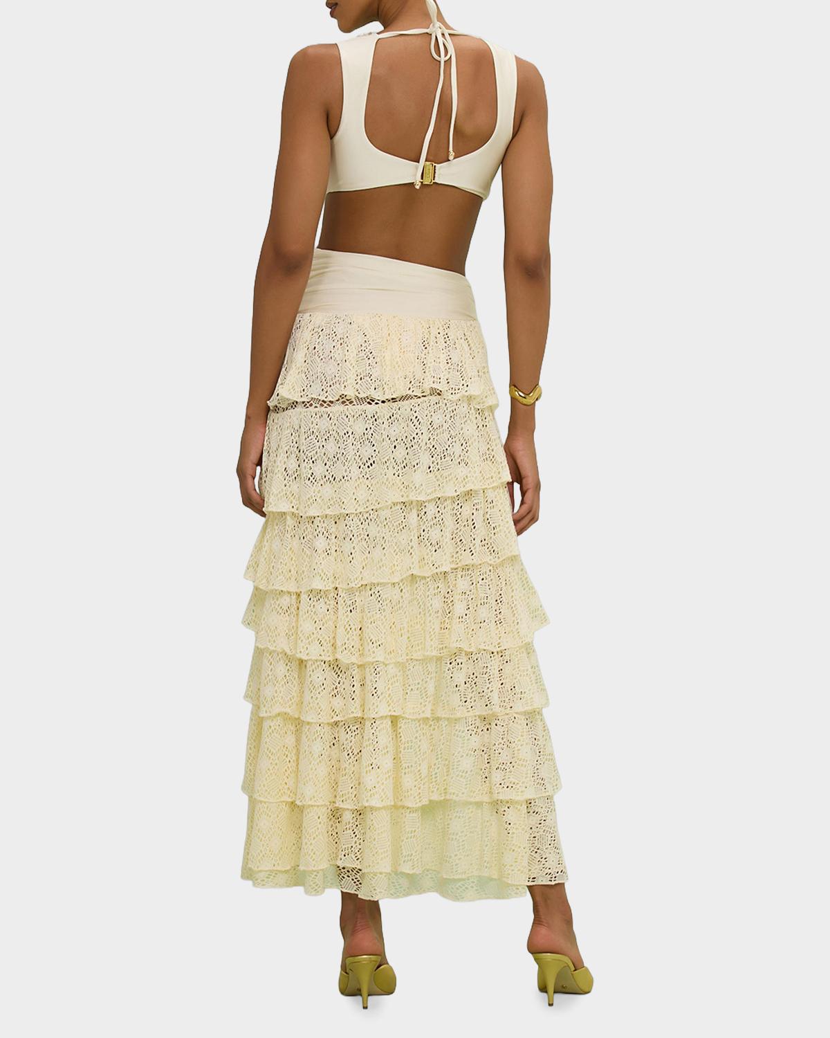 Martina Ruffled Maxi Dress - thumbnail 3