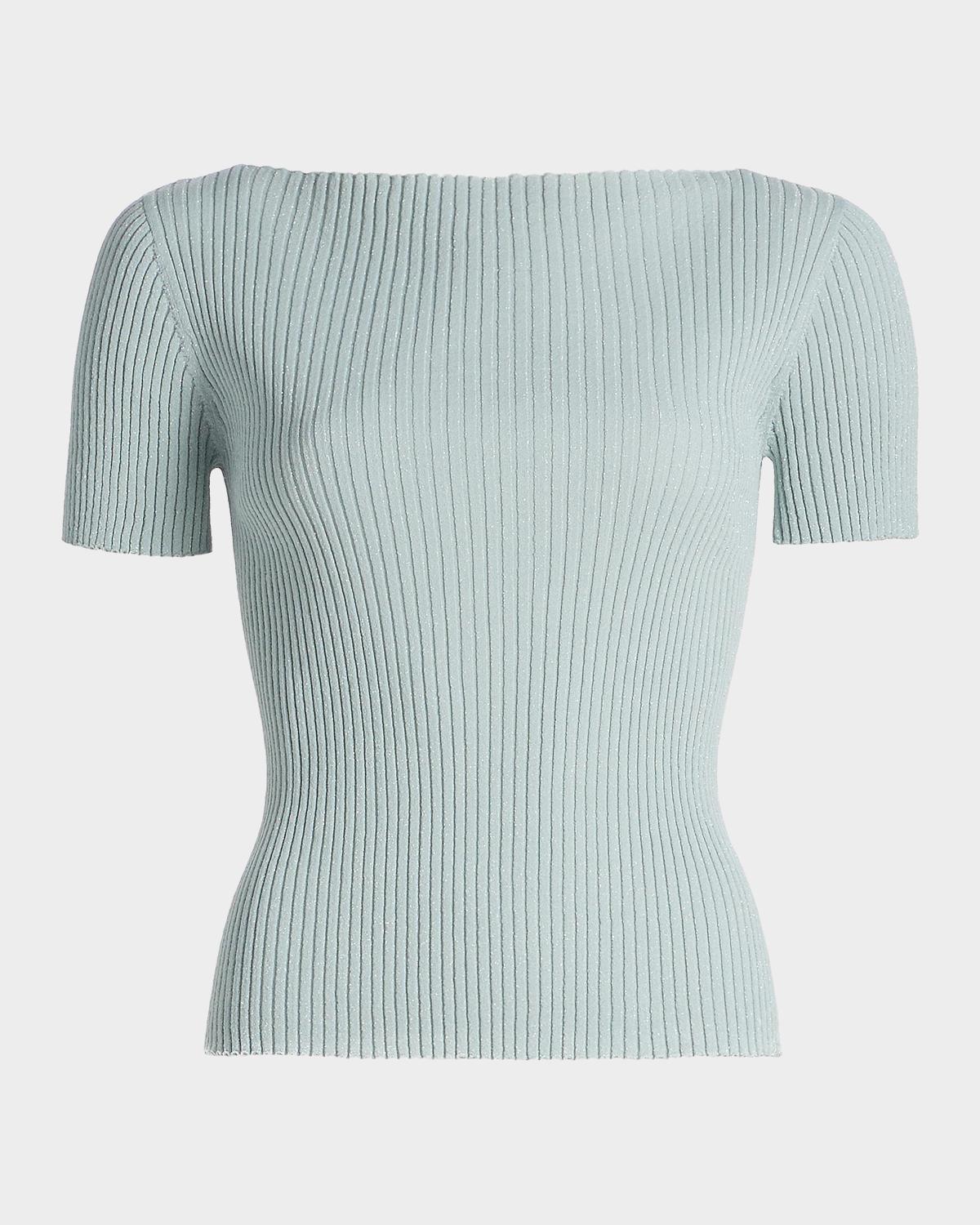 Blake Rib-Knit T-Shirt