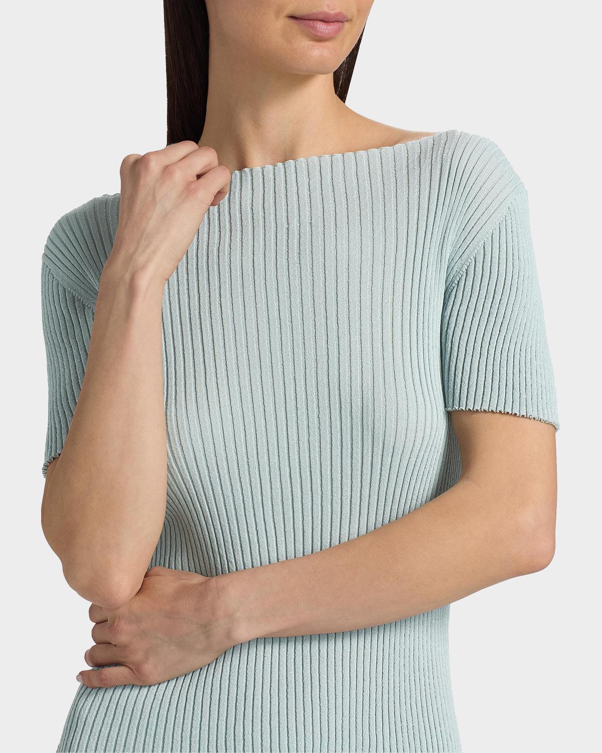Blake Rib-Knit T-Shirt - thumbnail 7