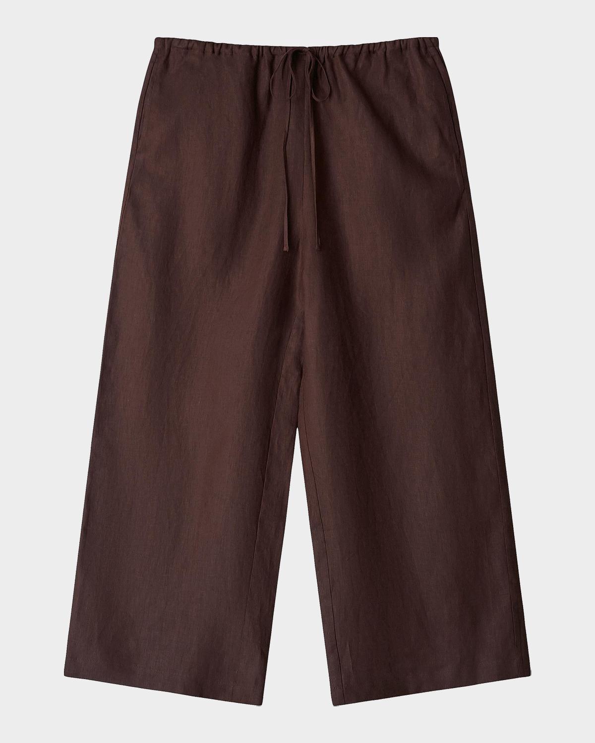 Mateo Linen Crop Pants