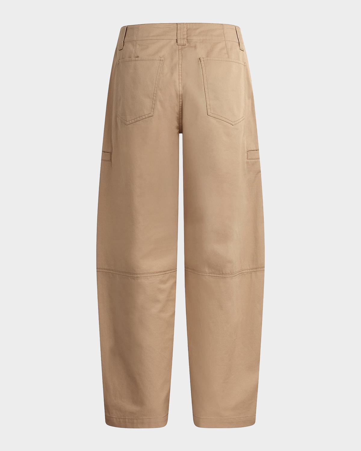 Utility Barrel Cotton Pants - thumbnail 8