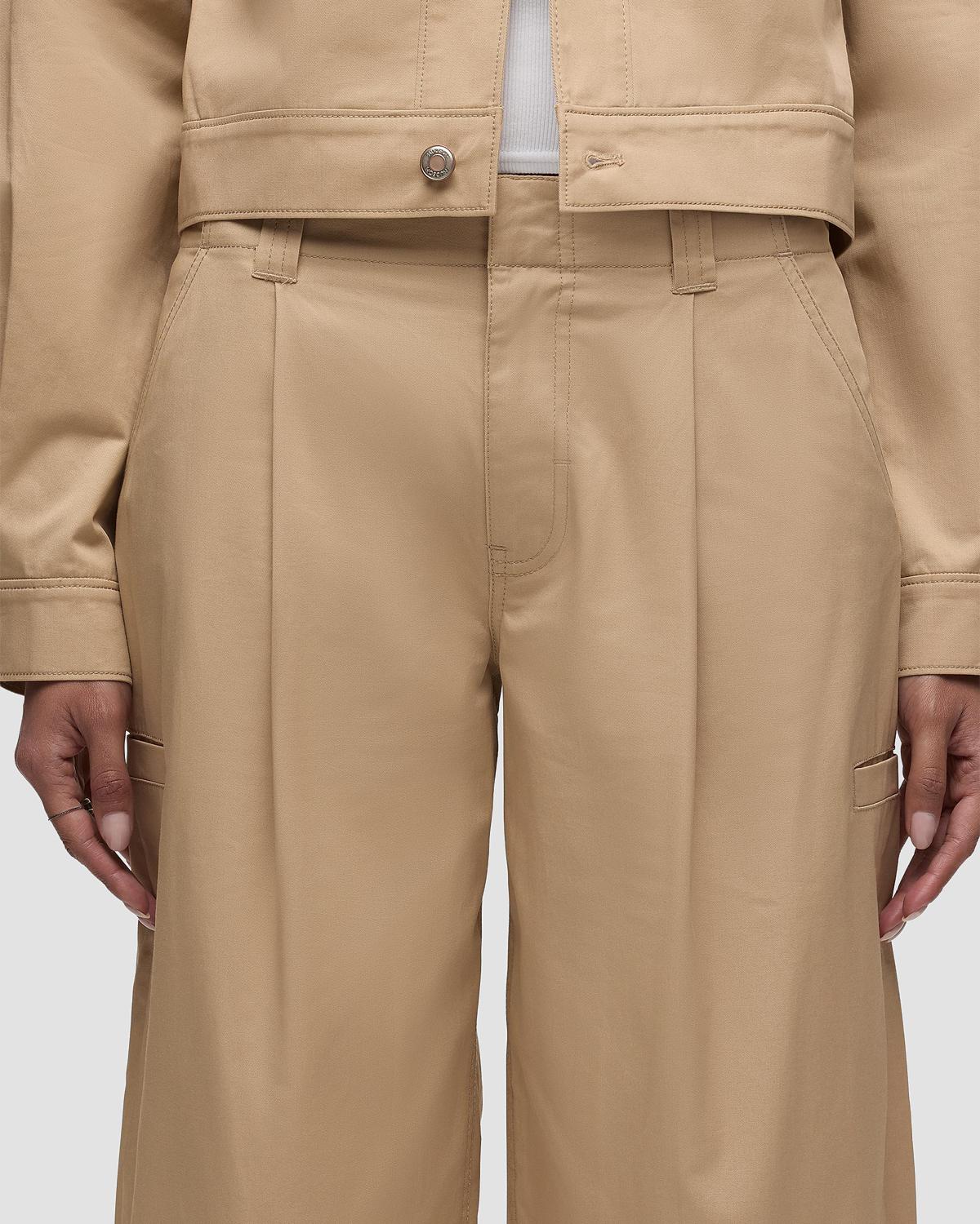Utility Barrel Cotton Pants - thumbnail 7