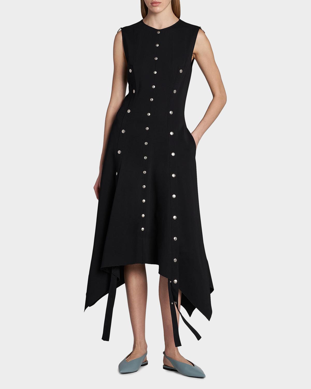 Snapped Sleeveless Midi Dress - thumbnail 2