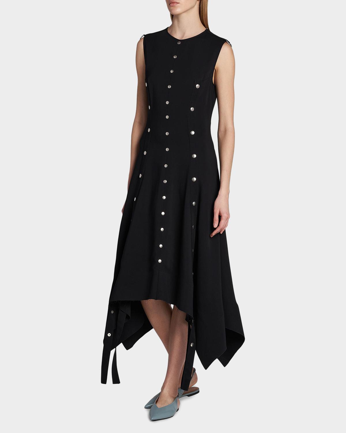 Snapped Sleeveless Midi Dress - thumbnail 4
