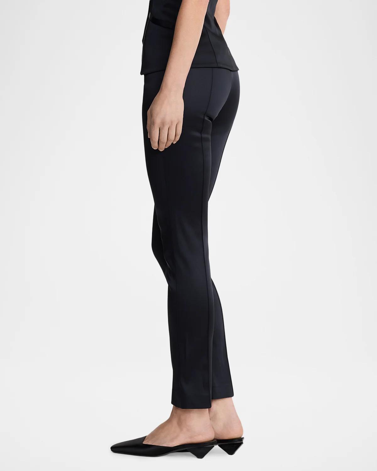 Cropped Tuxedo Cigarette Pants - thumbnail 3