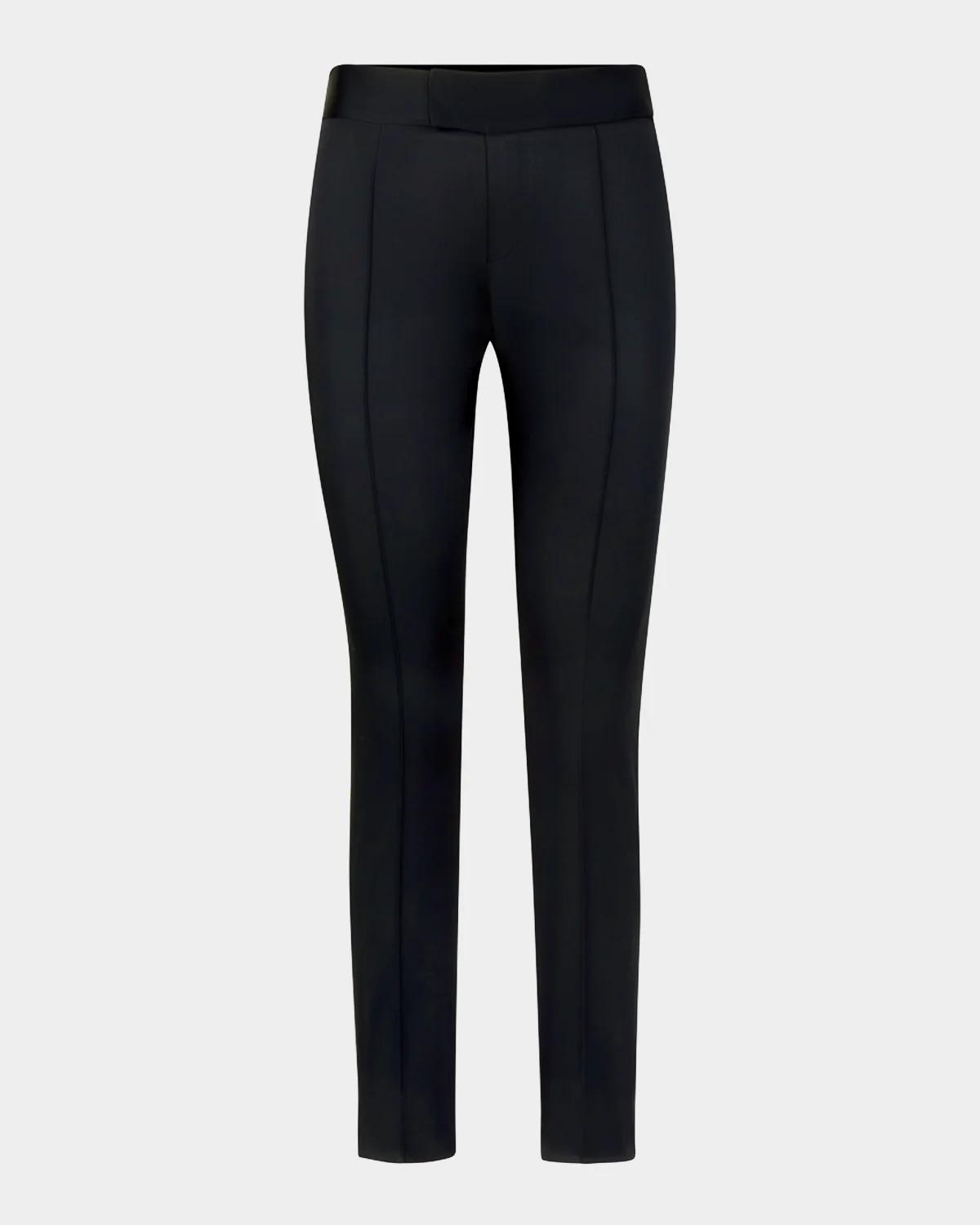 Cropped Tuxedo Cigarette Pants