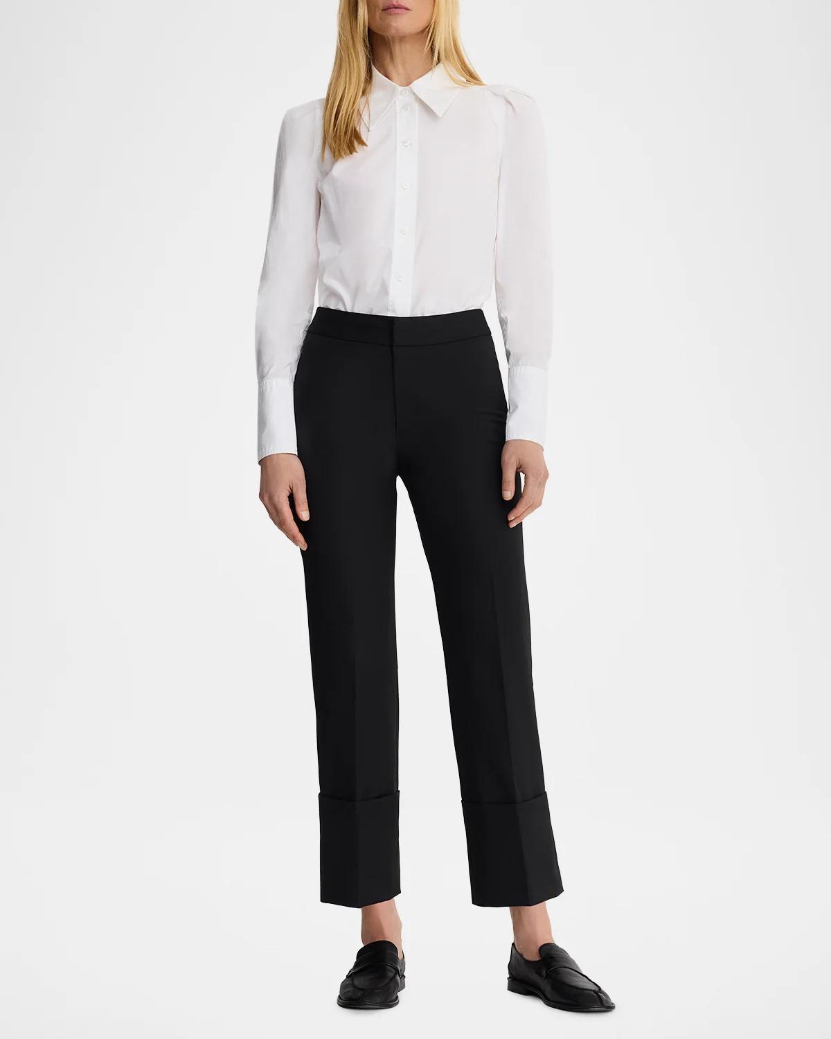 Berlin Cropped Straight-Leg Pants - thumbnail 2