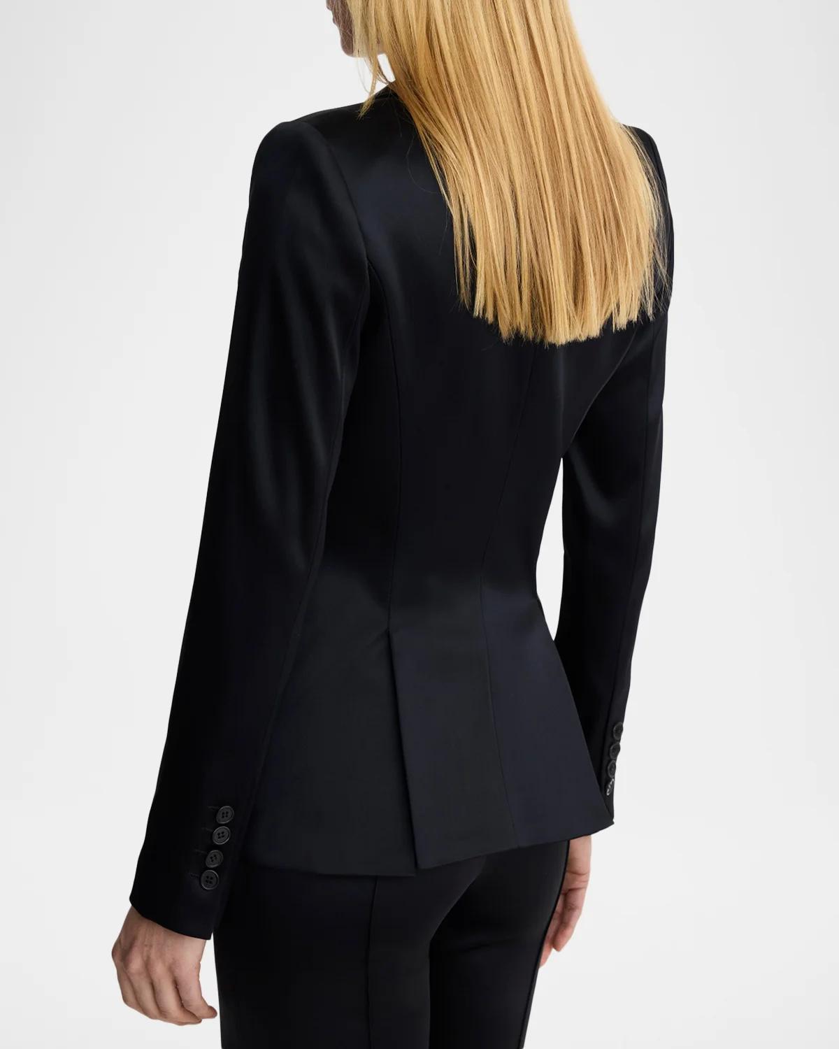 Tuxedo Peak-Lapel Stretch Blazer - thumbnail 3