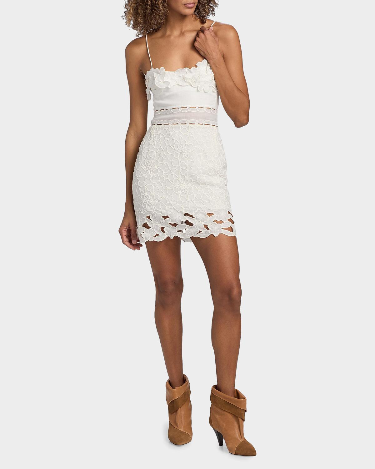 Reola Embroidered Minidress - thumbnail 2
