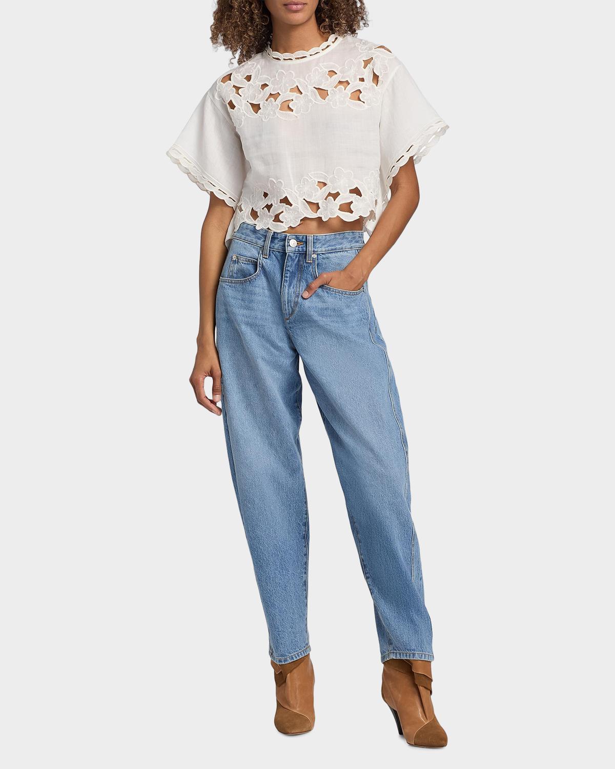 Relda Embroidered Top - thumbnail 2
