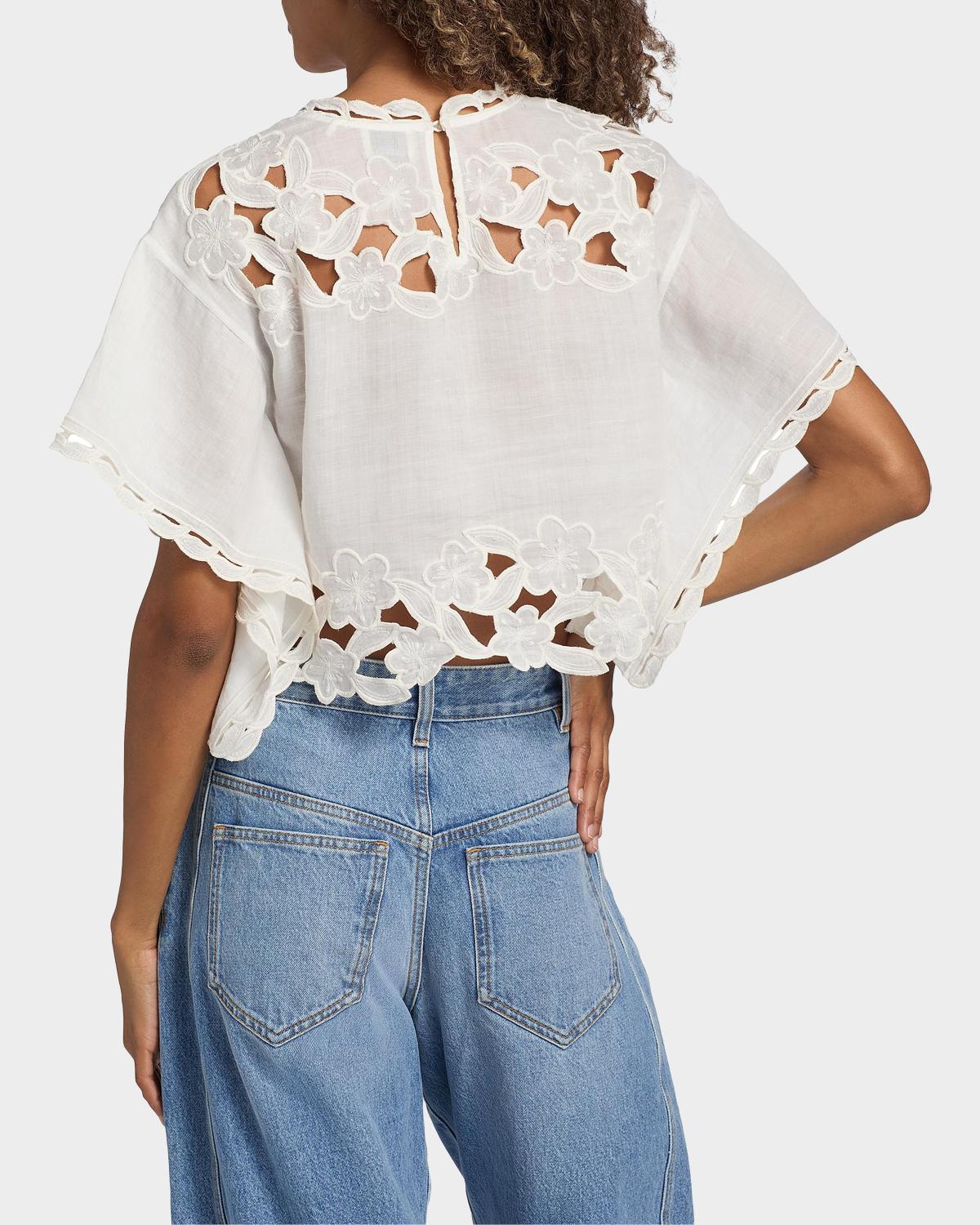 Relda Embroidered Top - thumbnail 3