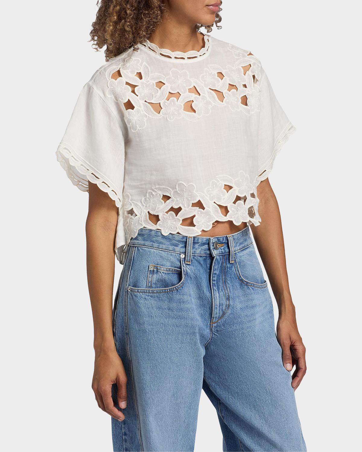 Relda Embroidered Top - thumbnail 6