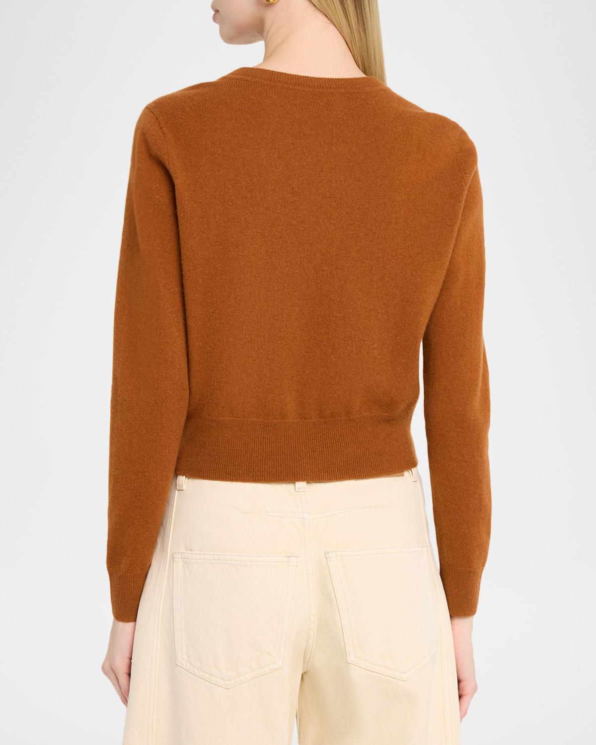 Idesia Cashmere Crewneck Cardigan - thumbnail 3
